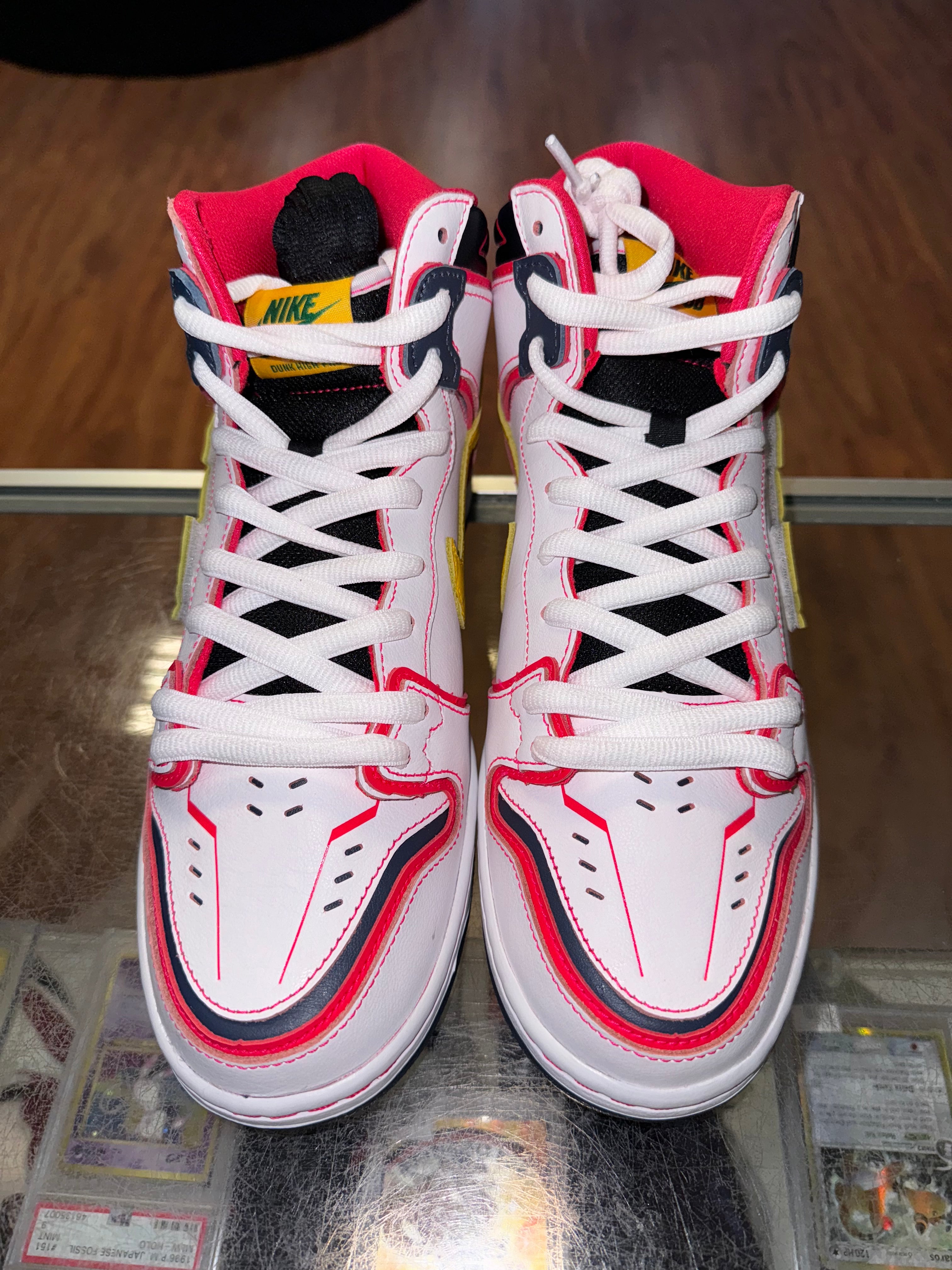 Size 8.5 Dunk High SB “RX-0 Unicorn” Brand New