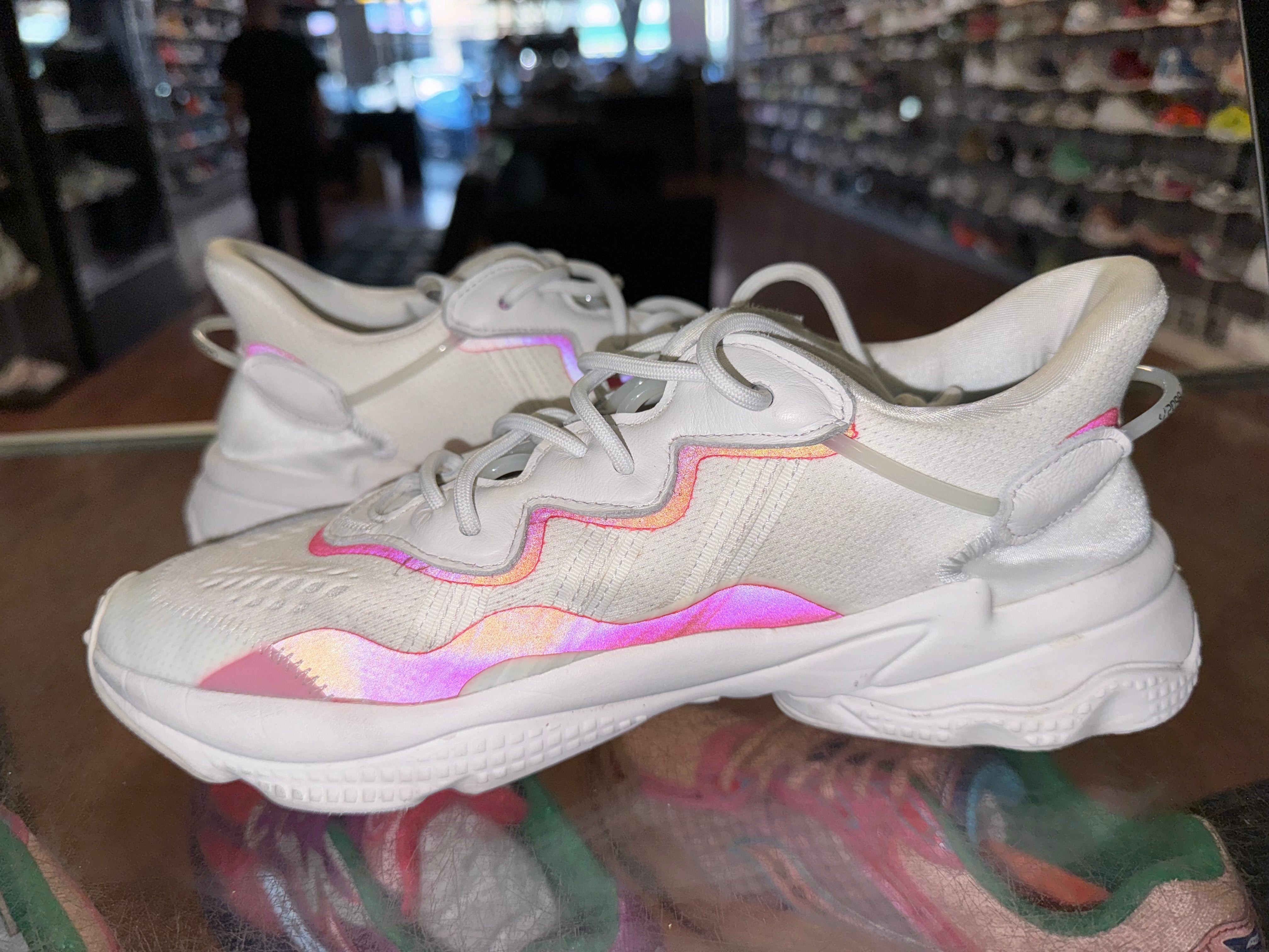 Size 8.5 Adidas Ozweego “Crystal White”