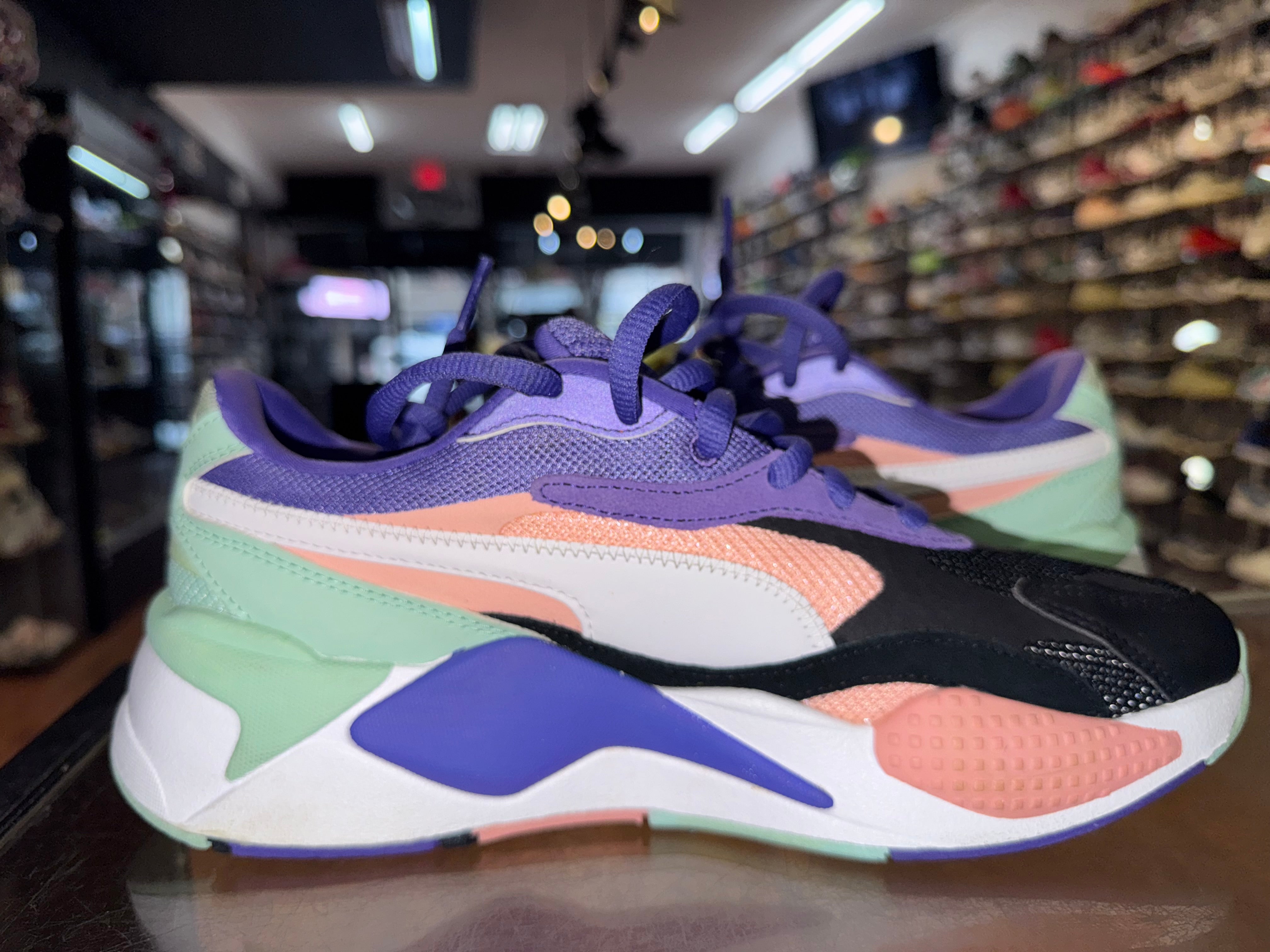 Size 8.5 (10W) Puma RS-X Puzzle "Easter"