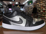 Size 8.5 (10W) Air Jordan 1 Low “Silver Toe”