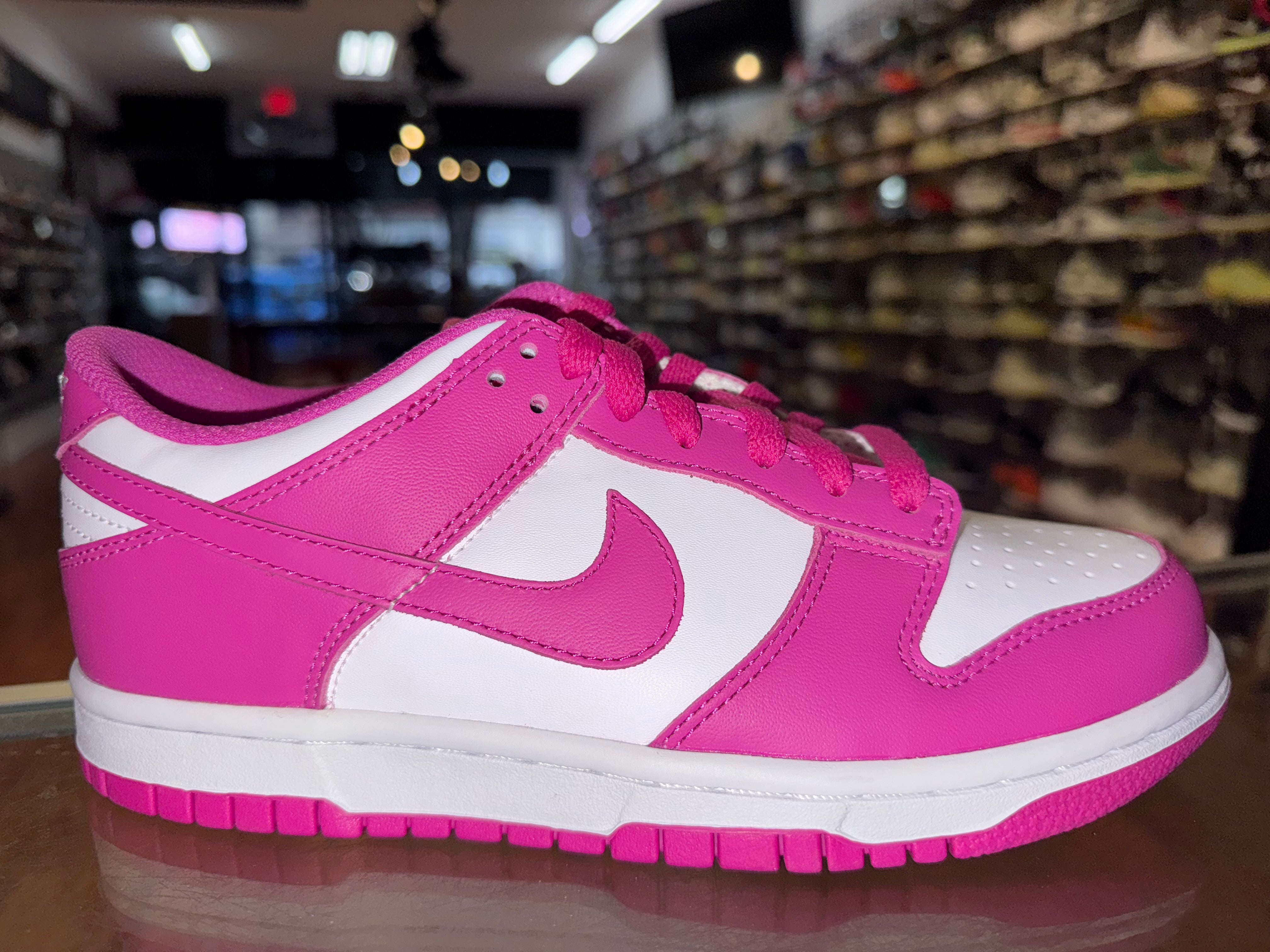 Size 5y Dunk Low “Active Fuchsia” Brand New