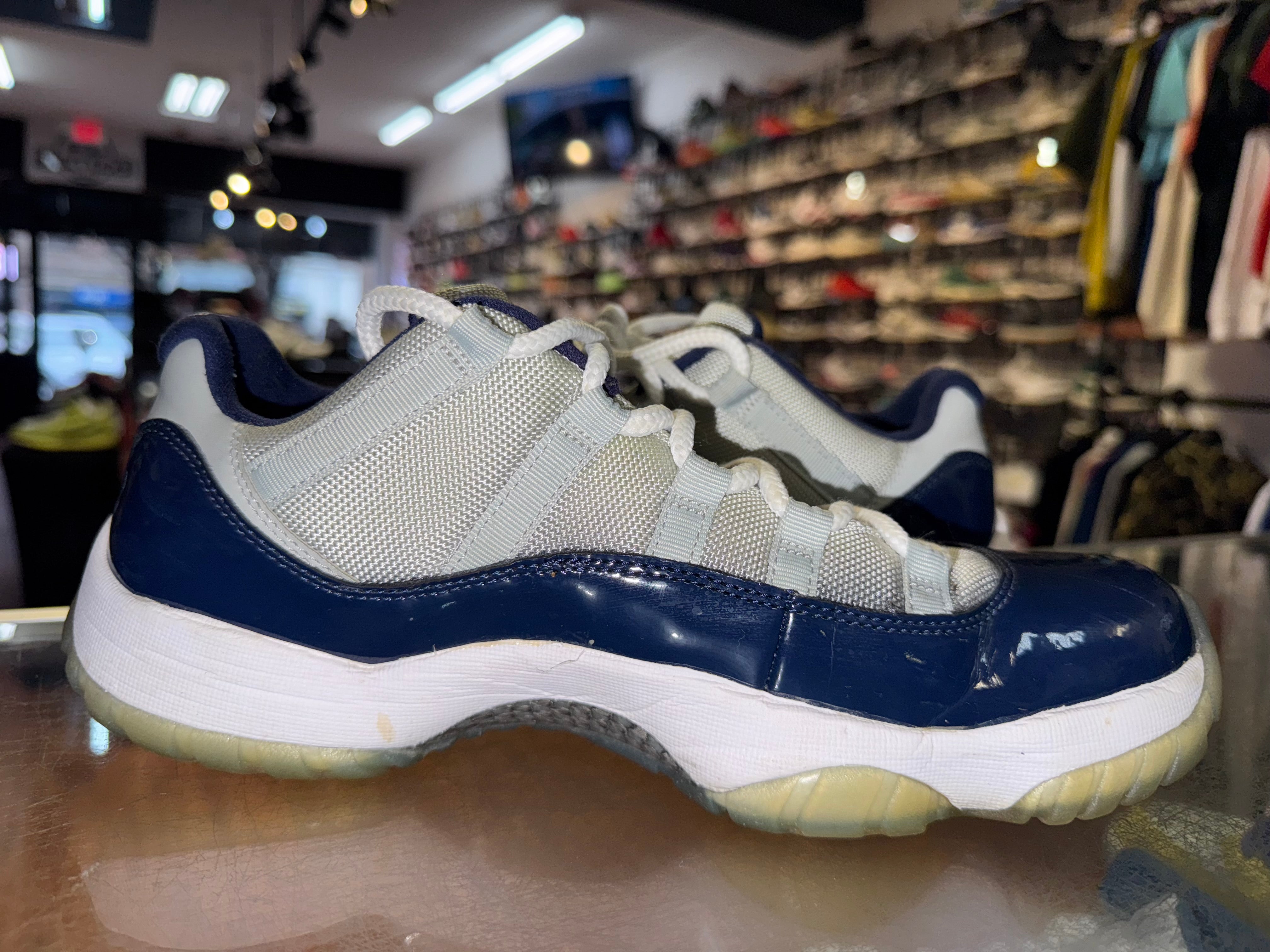 Size 10 Air Jordan 11 Low "Georgetown"