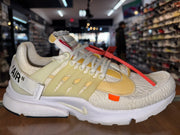 Size 13 Air Presto Off White The Ten "White"