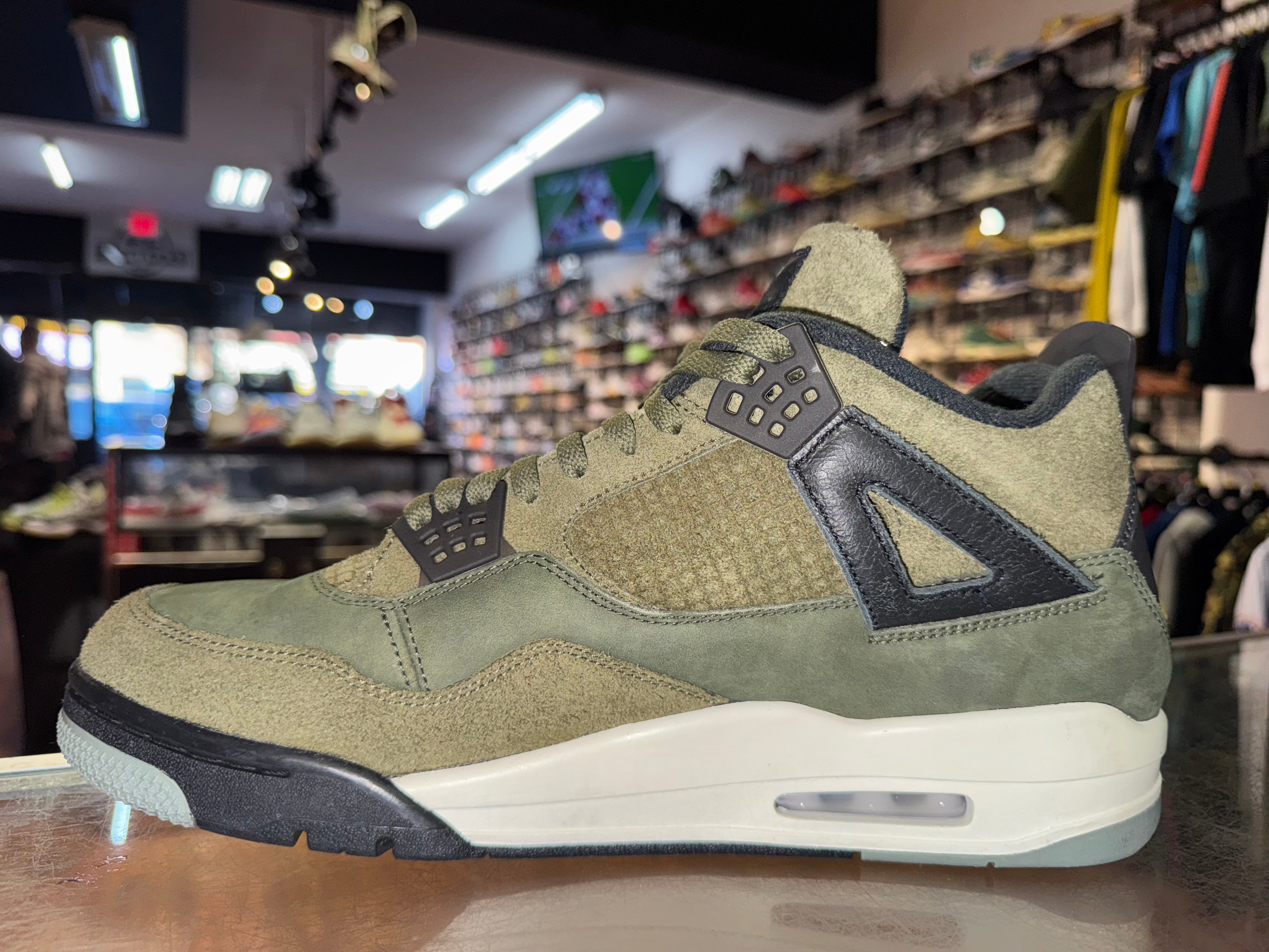 Size 13 Air Jordan 4 Craft "Olive"