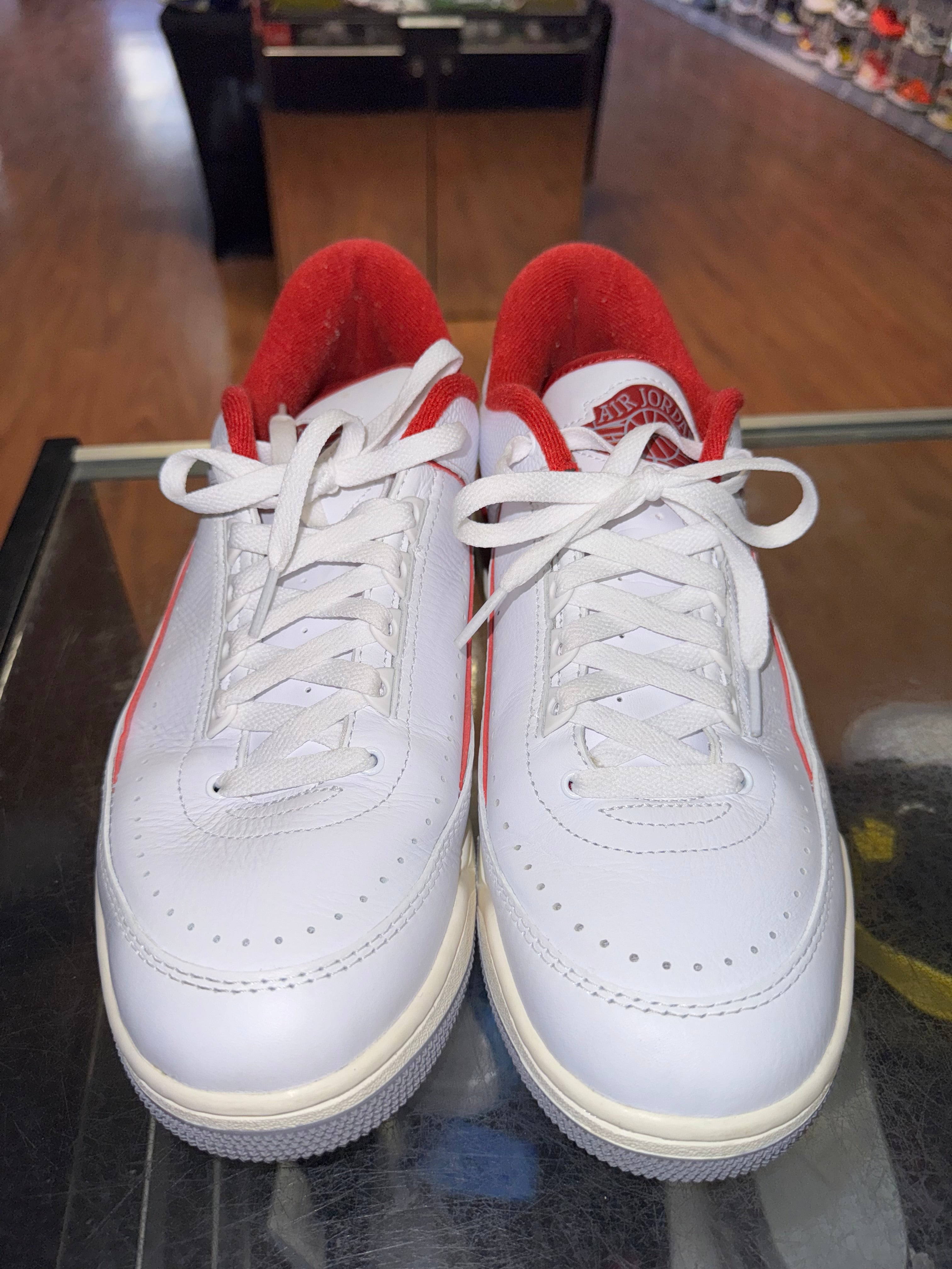 Size 11.5 Air Jordan 2/3 "White Varsity Red"