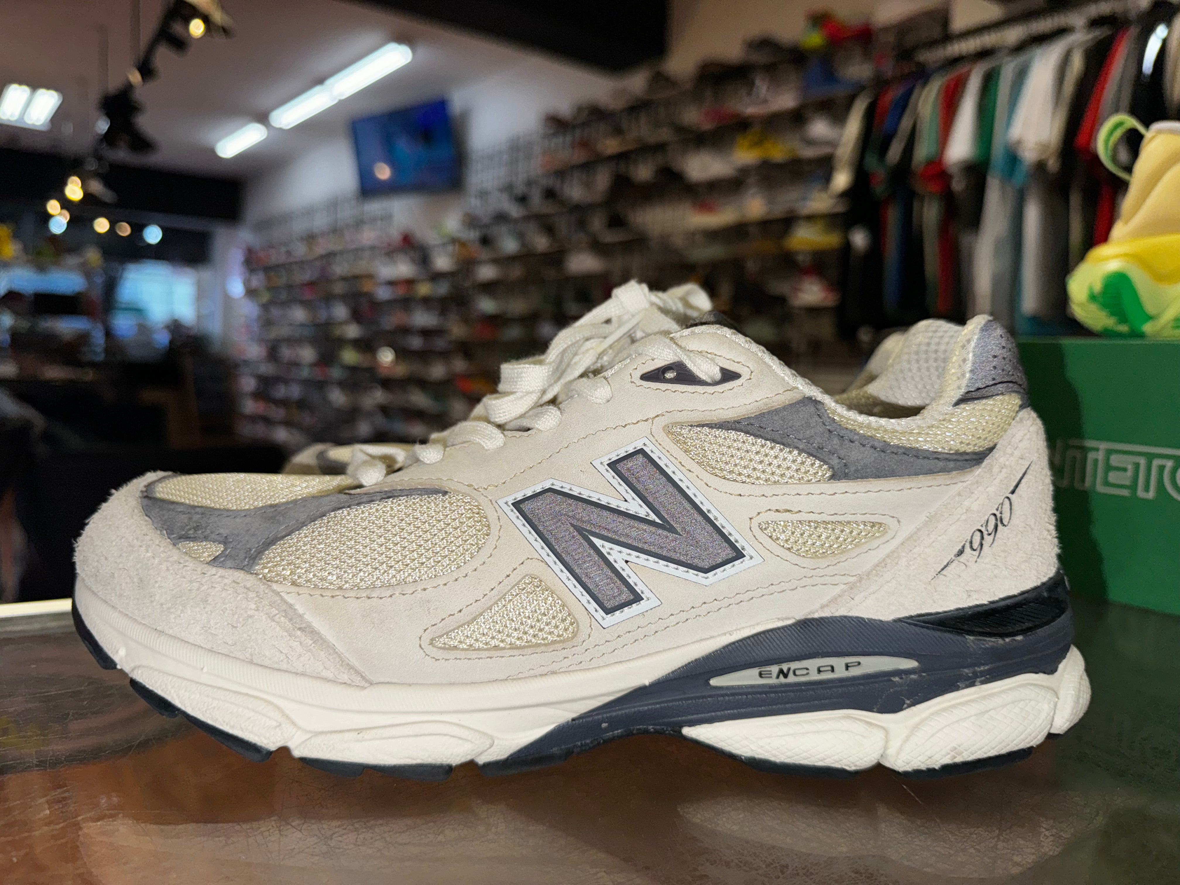 Size 9 New Balance 990v3 Teddy Santis "Moonbeam"