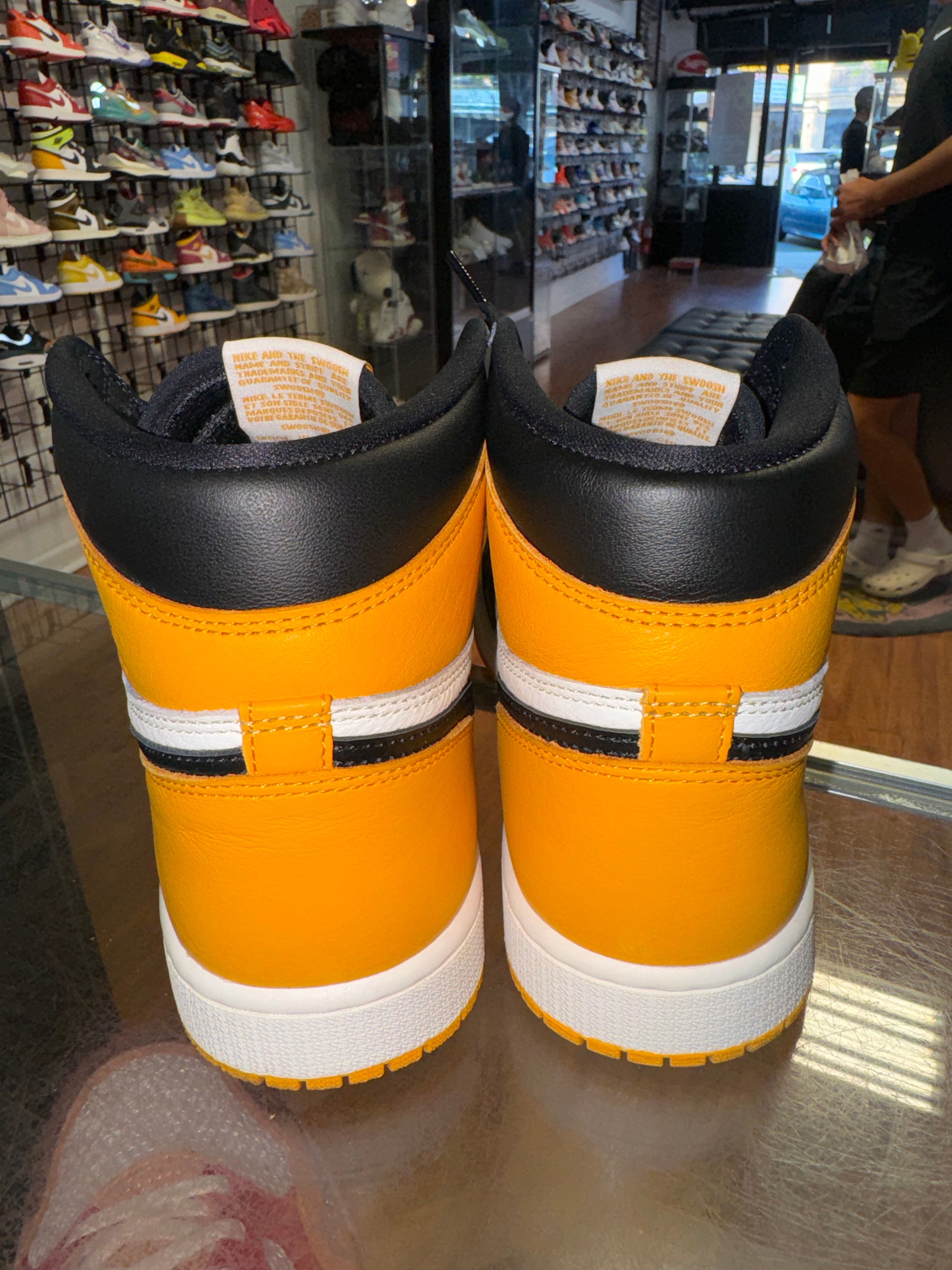 Size 9.5 Air Jordan 1 “Taxi”