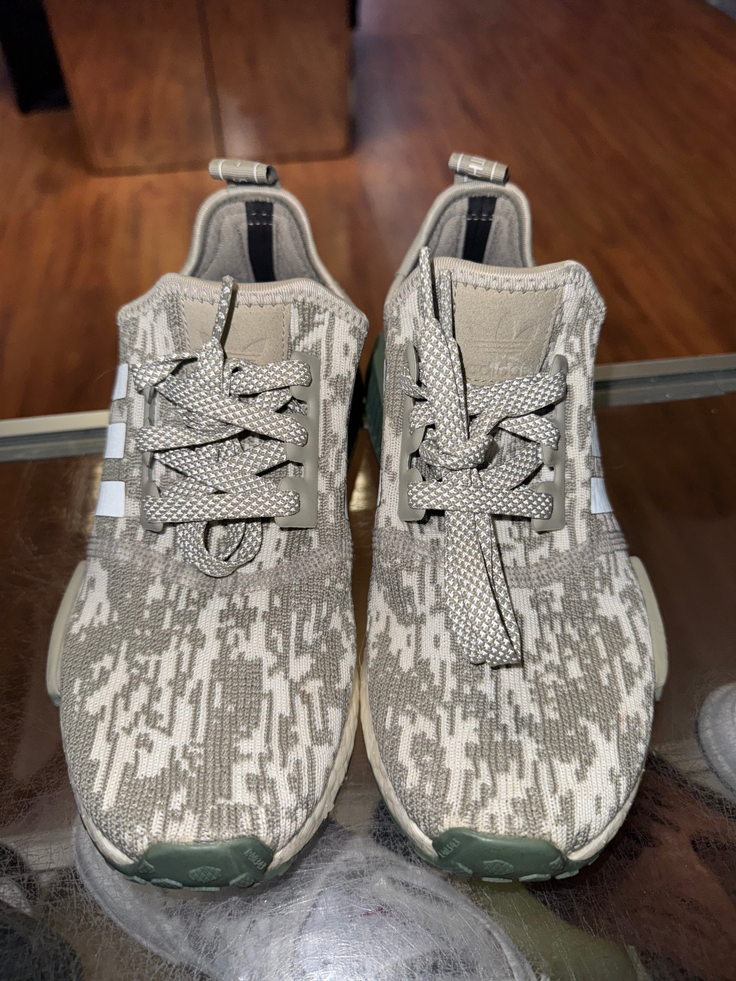 Size 5 Adidas NMD R1 "Sesame"