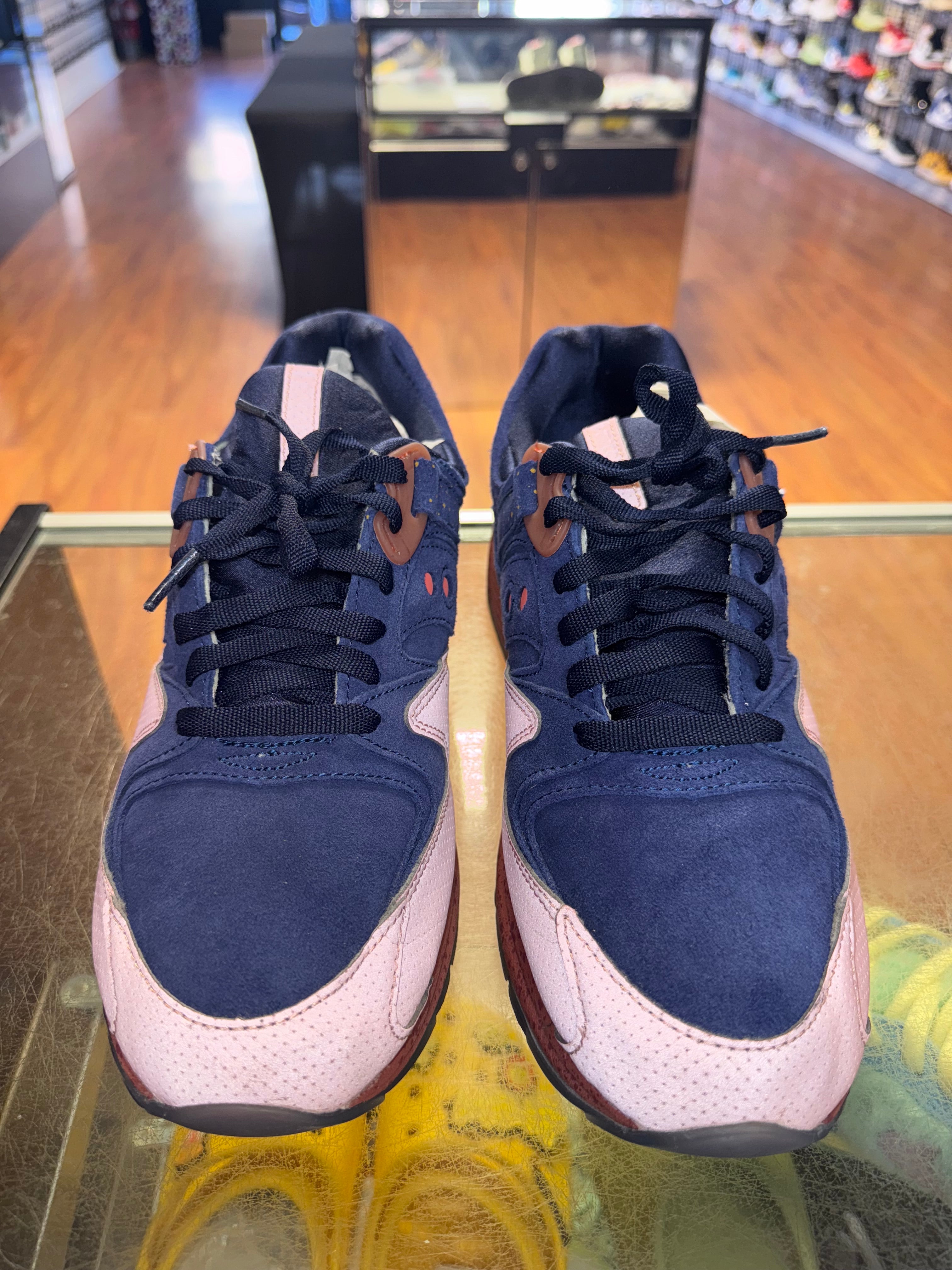 Size 12 Saucony Grid 8500 "Navy Salmon"