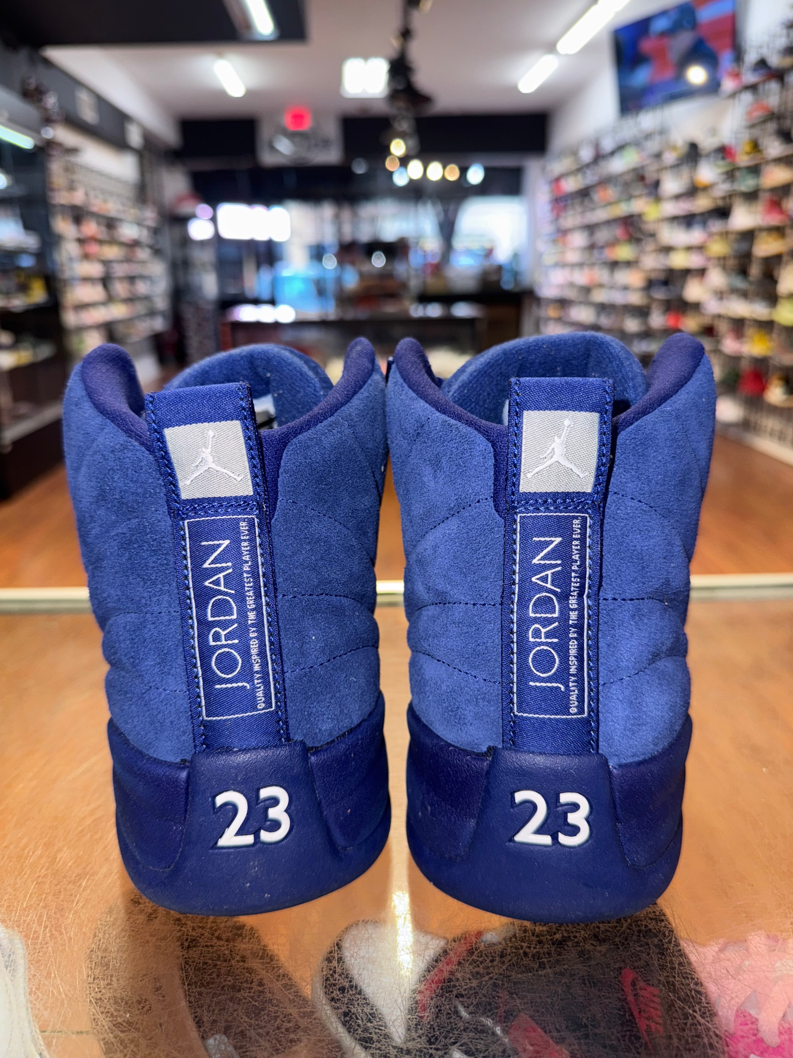 Size 10.5 Air Jordan 12 "Blue Suede"