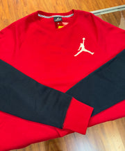 Size S Air Jordan Crewneck “Red Cement” Brand New