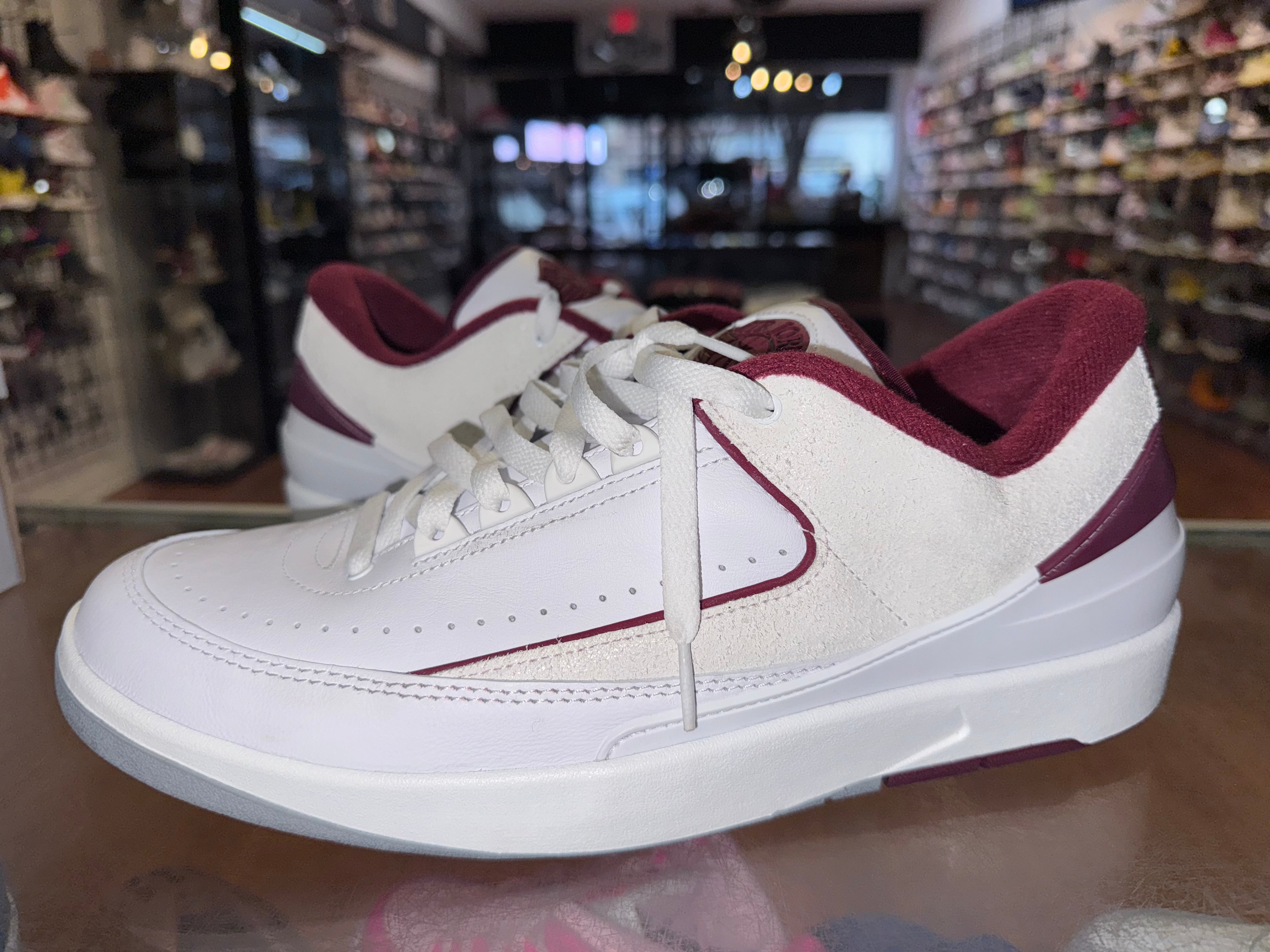 Size 12.5 Air Jordan 2 Low “Cherrywood”