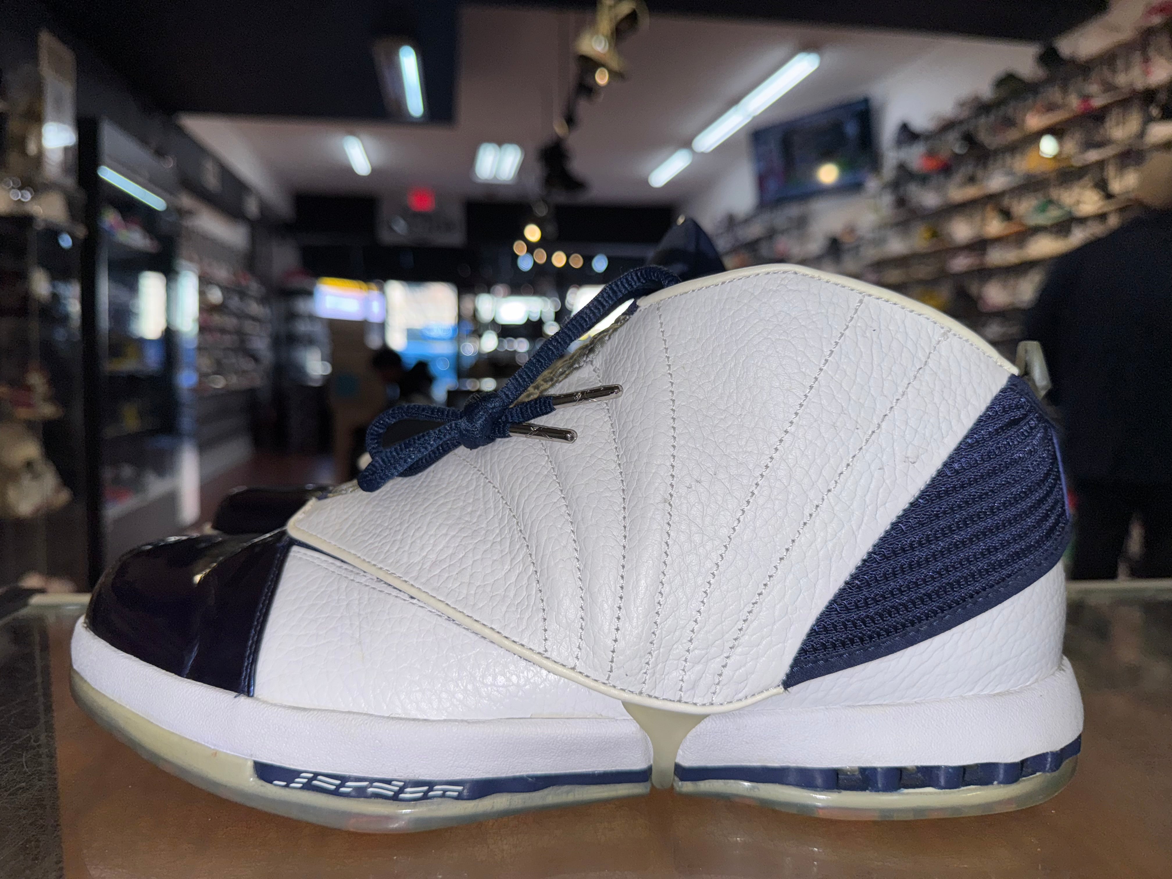 Size 12 Air Jordan 16 "Midnight Navy"