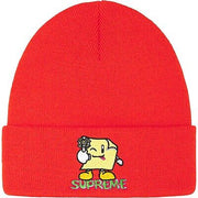 Size OS Supreme Character Beanie “Red Orange” Brand New