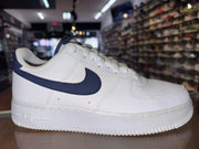 Size 8 Air Force 1 "White Navy"