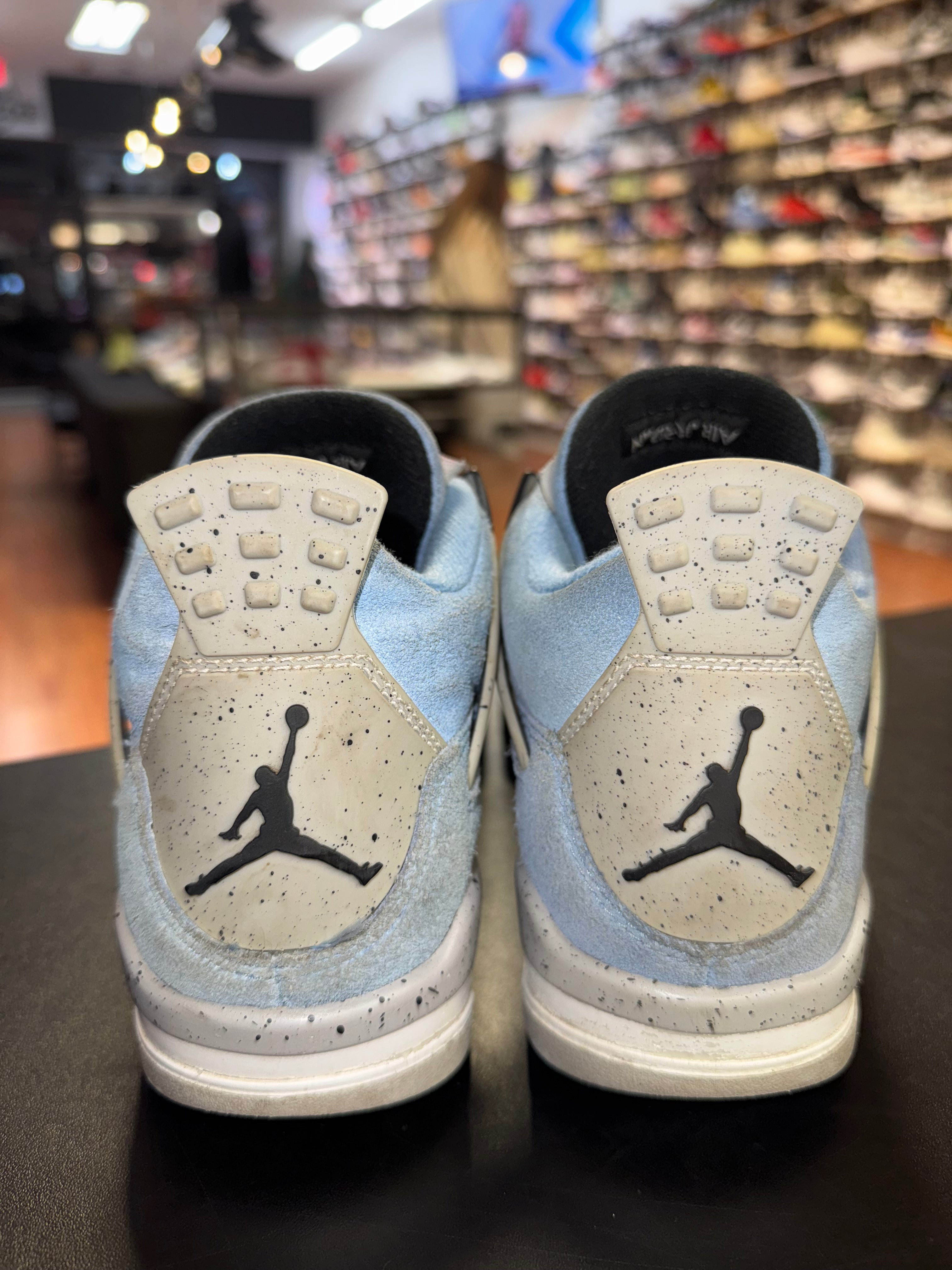 Size 4.5y Air Jordan 4 “University Blue”