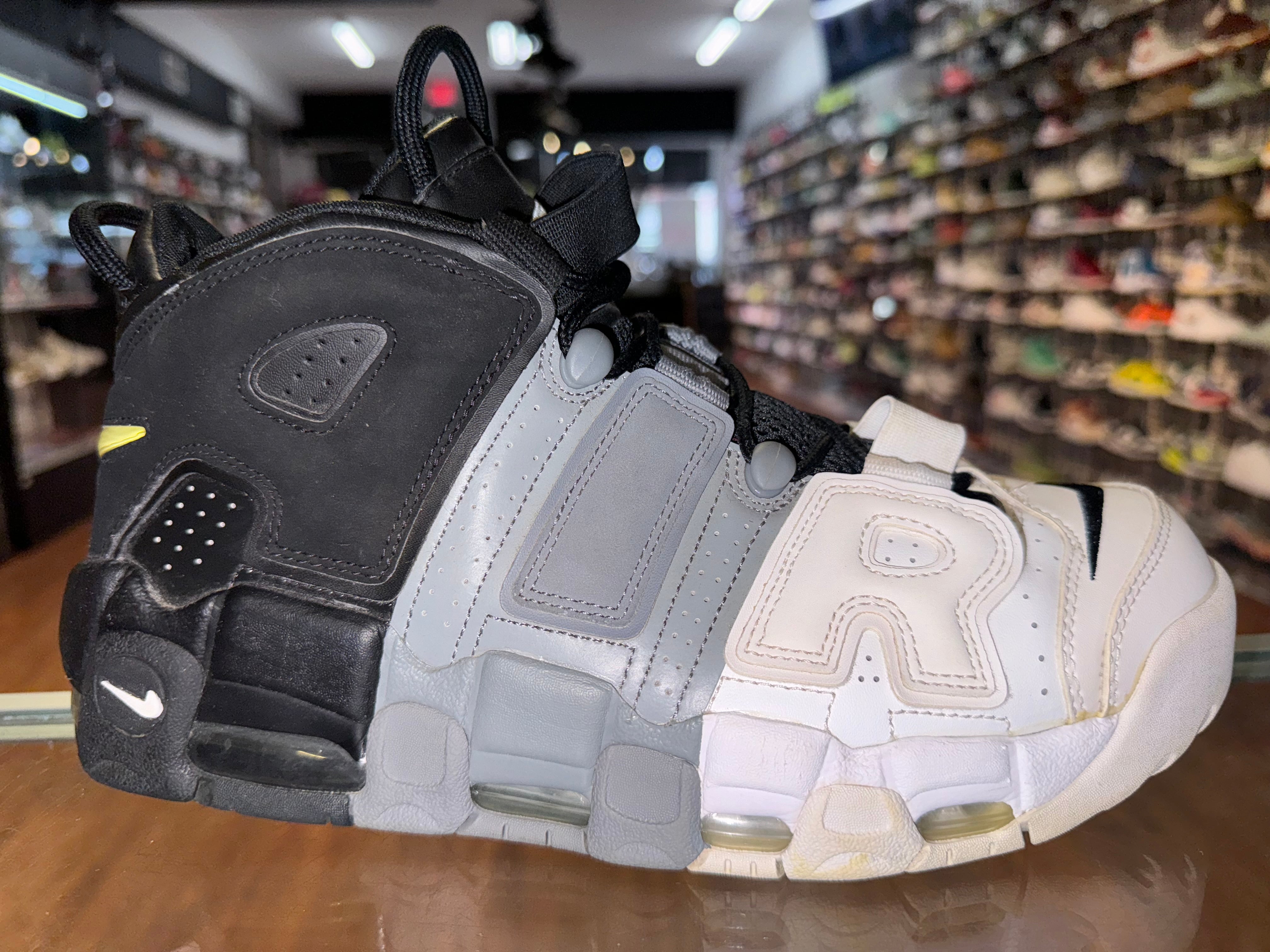 Size 9.5 Air More Uptempo "Tri Color"