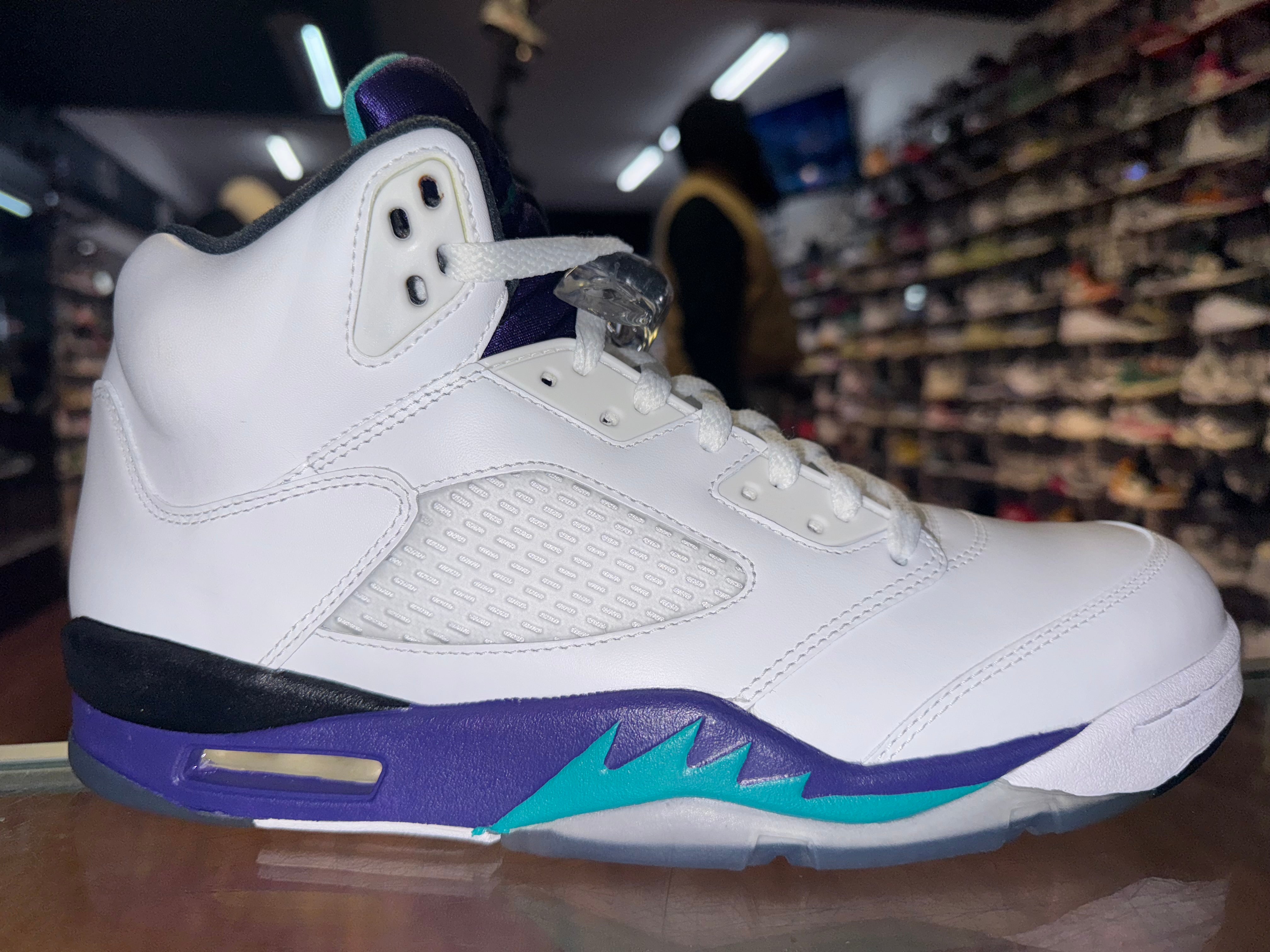 Size 10.5 Air Jordan 5 “Grape” Brand New