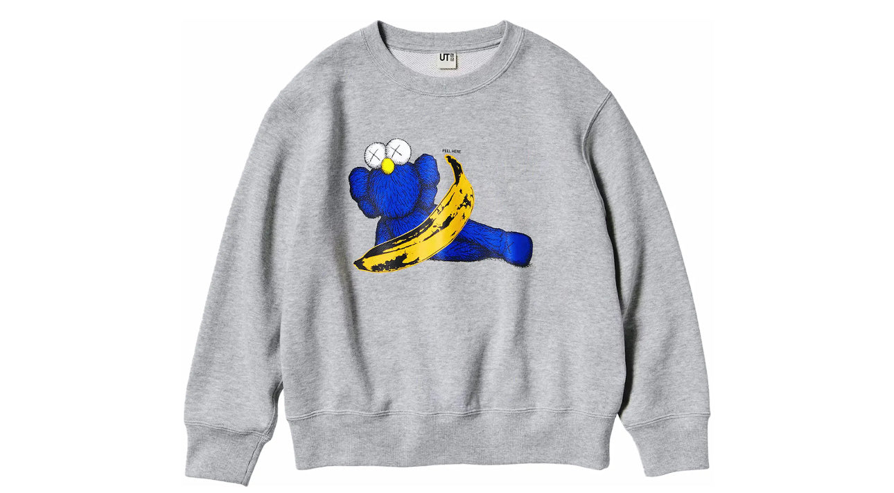 Size L Kaws Uniqlo Crewneck “Banana Figure” Brand New