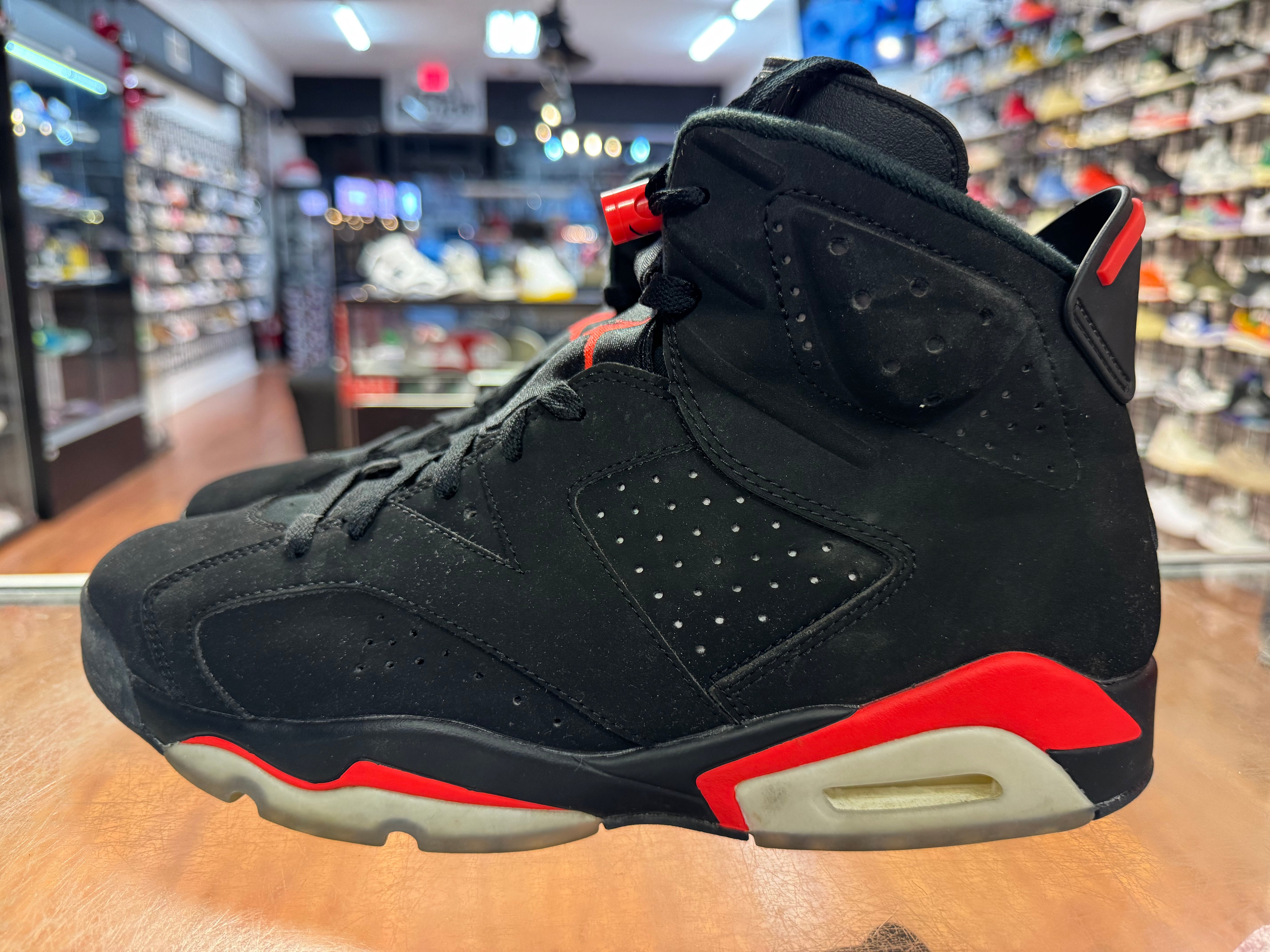 Size 11 Air Jordan 6 "Black Infrared"