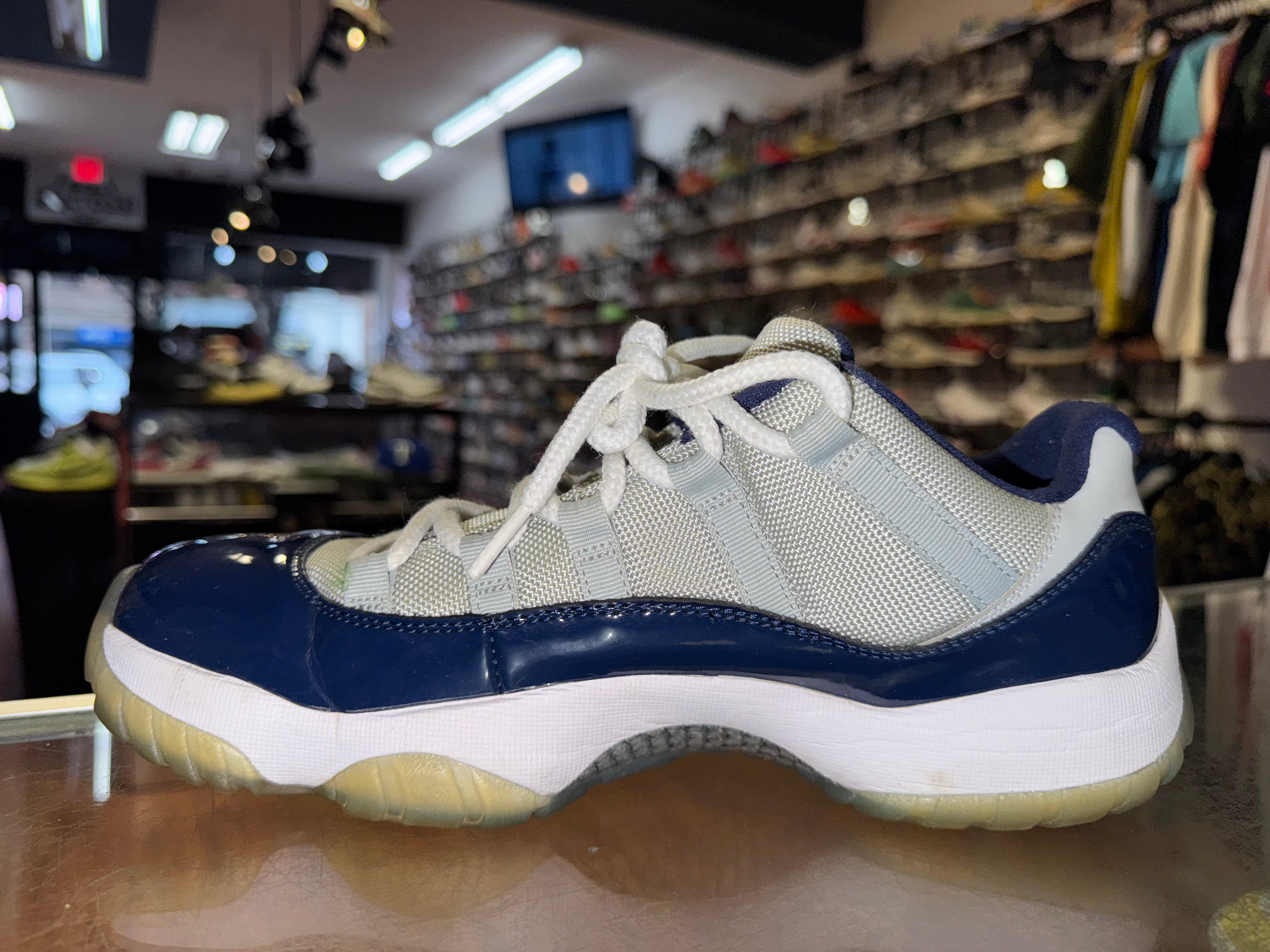 Size 10 Air Jordan 11 Low "Georgetown"