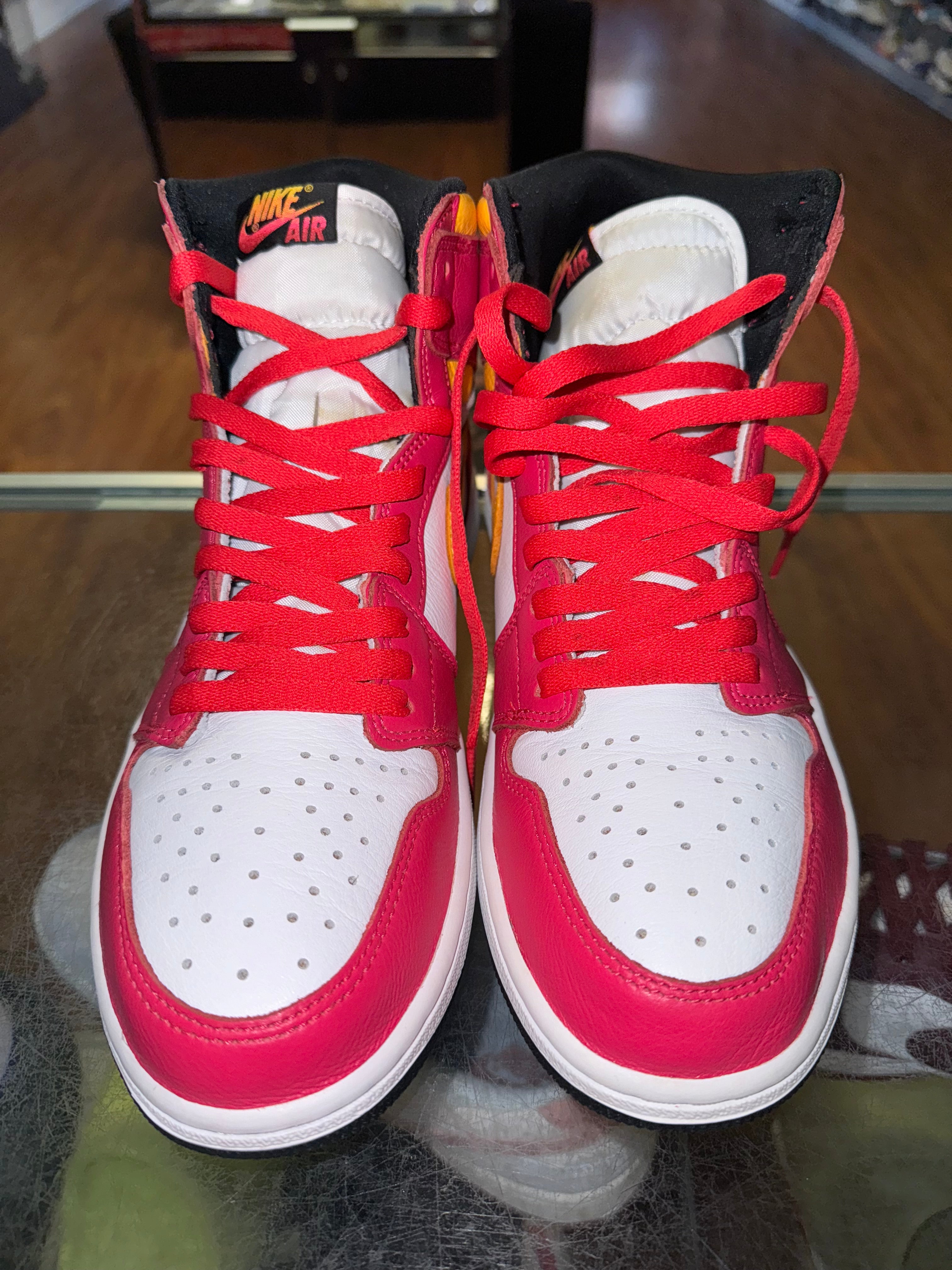 Size 10.5 Air Jordan 1 “Fusion Red”