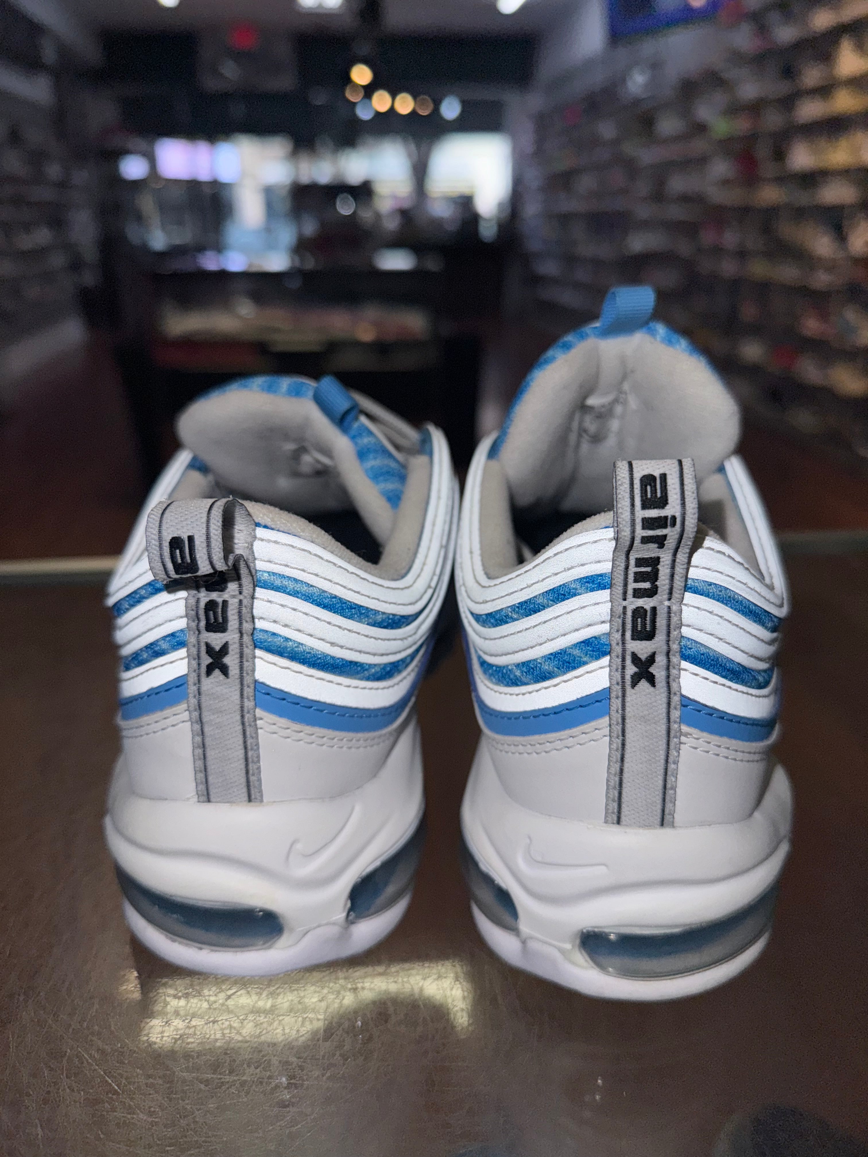 Size 9 Air Max 97 Nike ID By You "White/Blue"