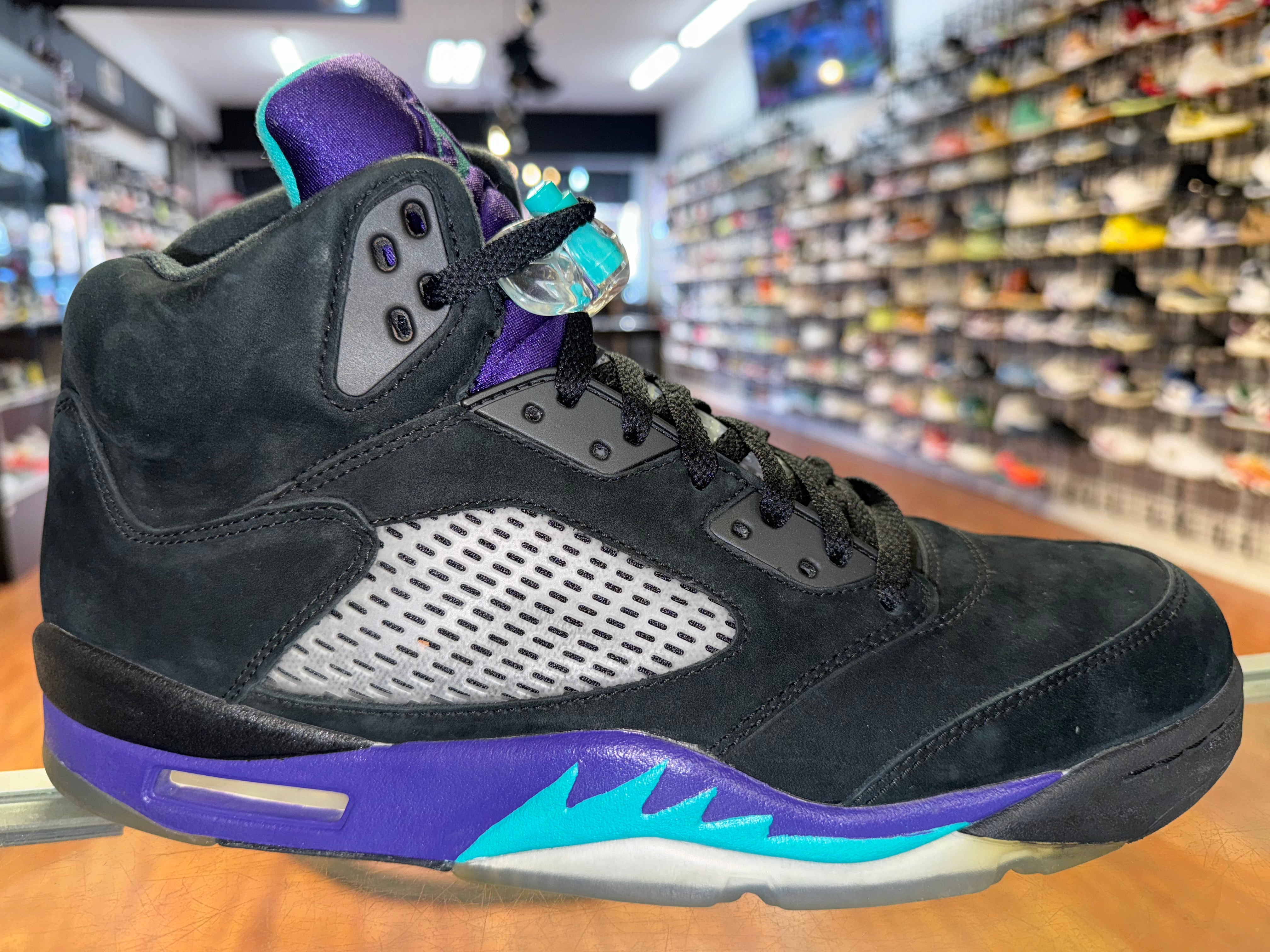 Size 12 Air Jordan 5 “Black Grape”