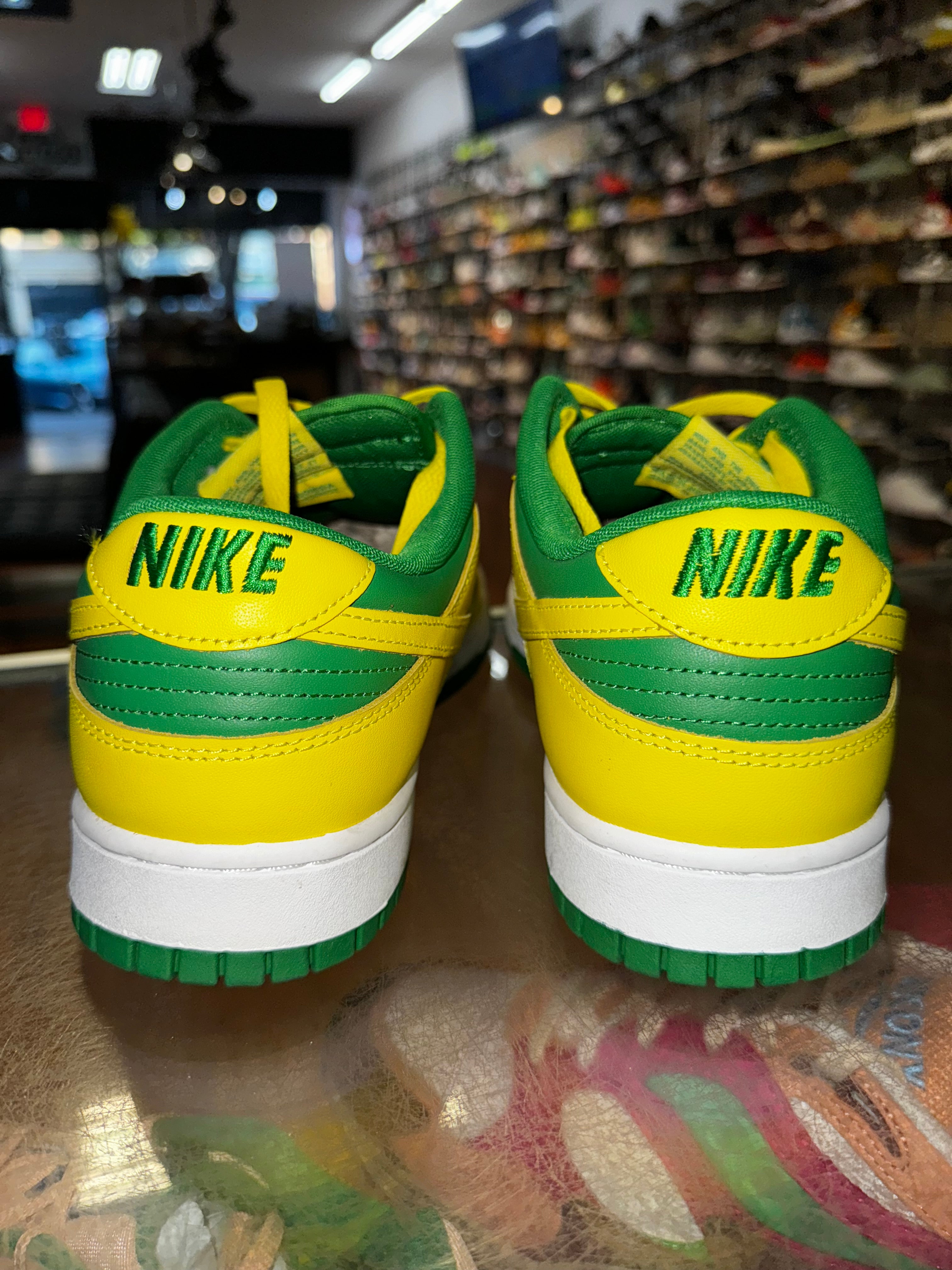 Size 12 Dunk Low "Reverse Brazil"