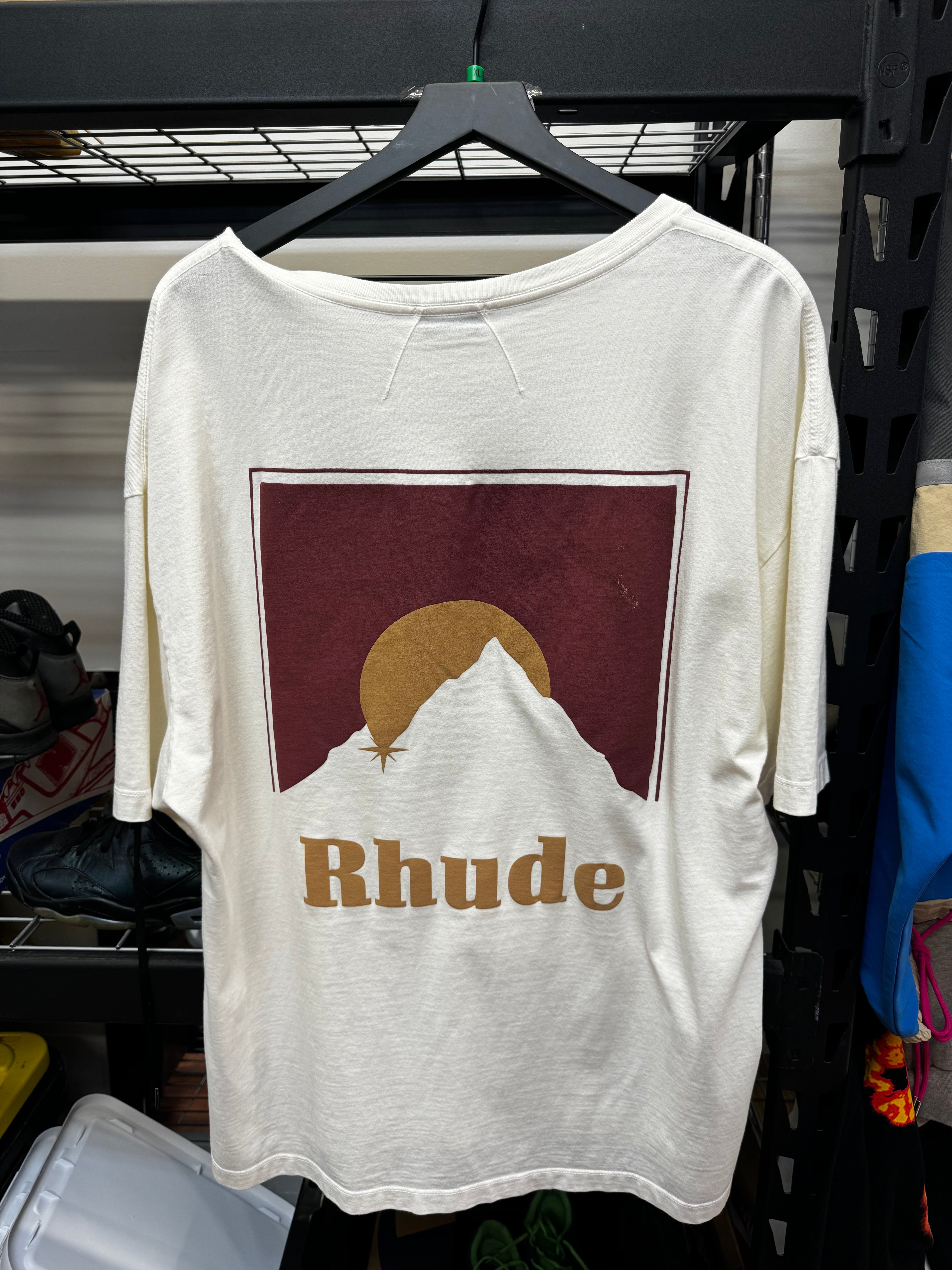 X-Large Rhude Mountain T-Shirt "White"