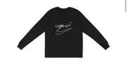 Size M Travis x Nike SB Skateboard Long Sleeve “Black” Brand New