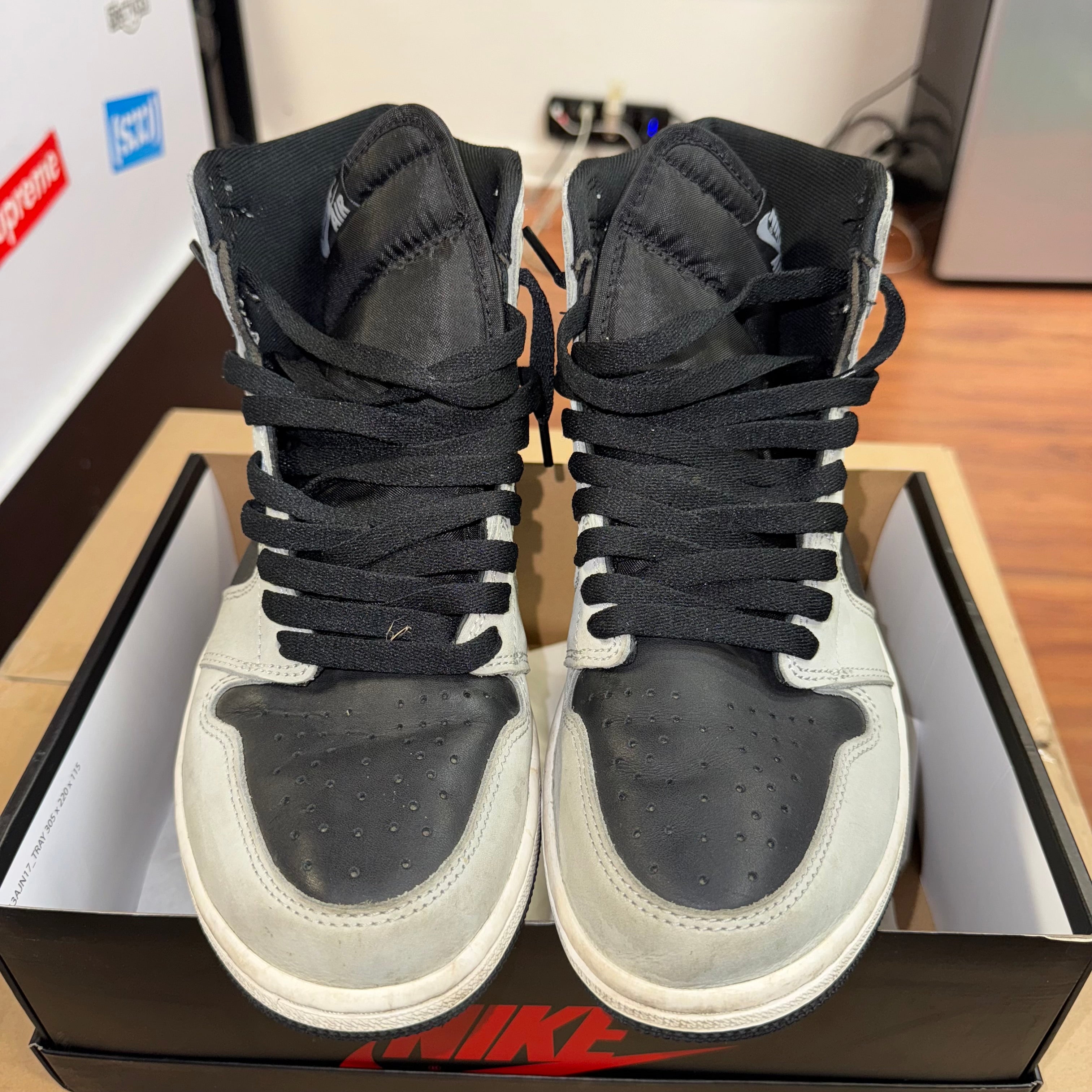 Size 9.5 Air Jordan 1 "Shadow 2.0"