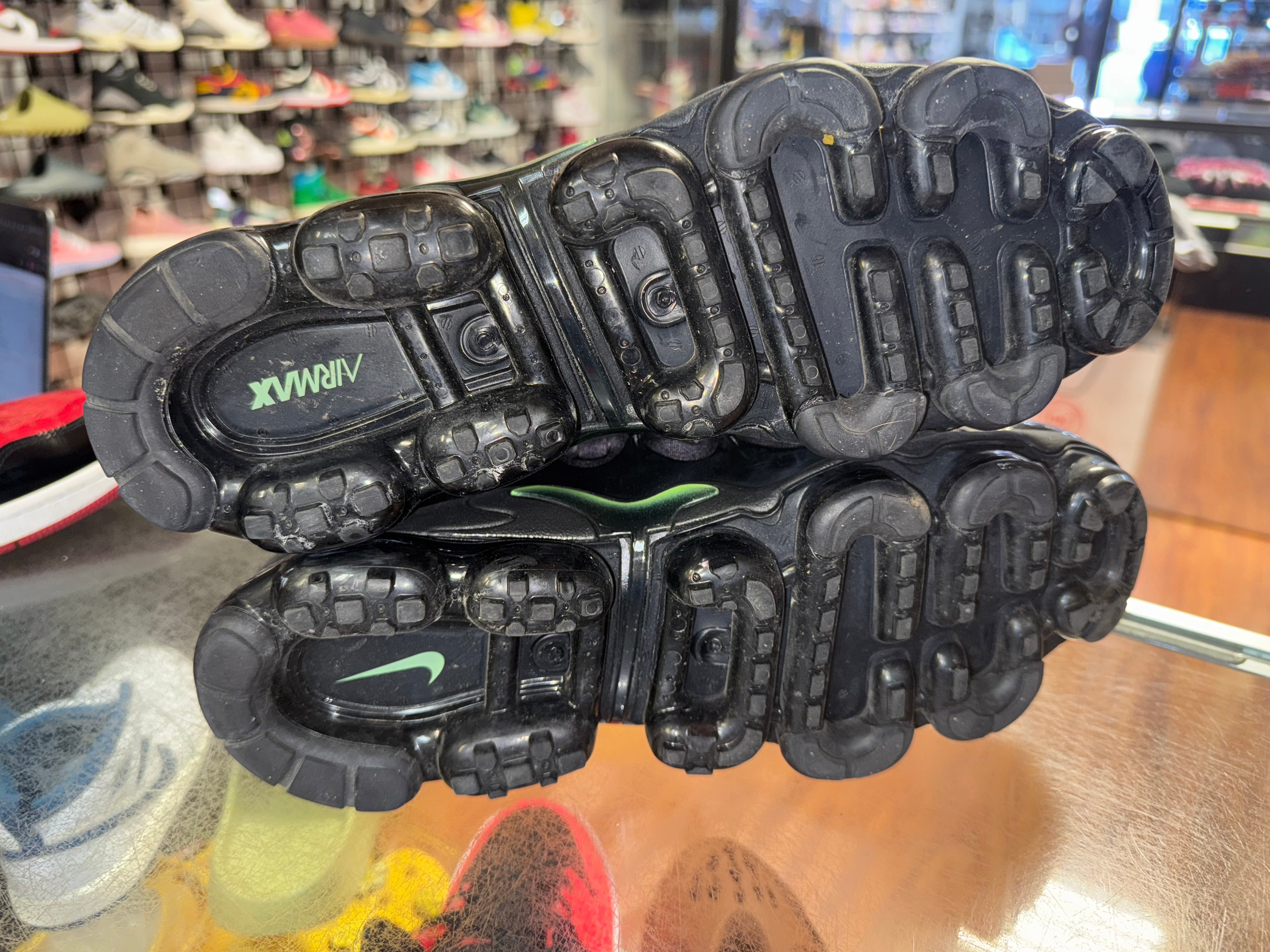 Size 10 Air Vapormax Plus "Black Volt"