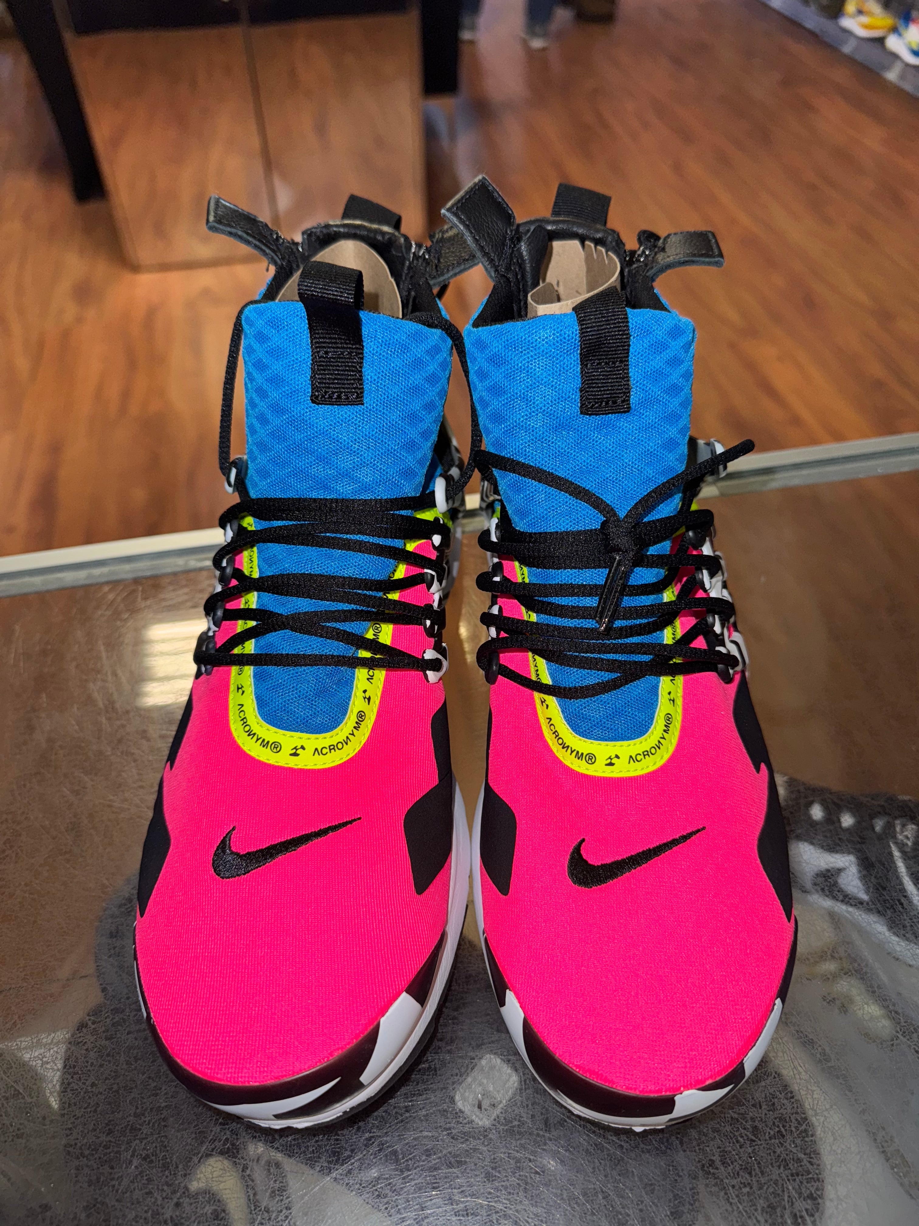 Size 11 Air Presto Mid Acronym “Racer Pink” Brand New