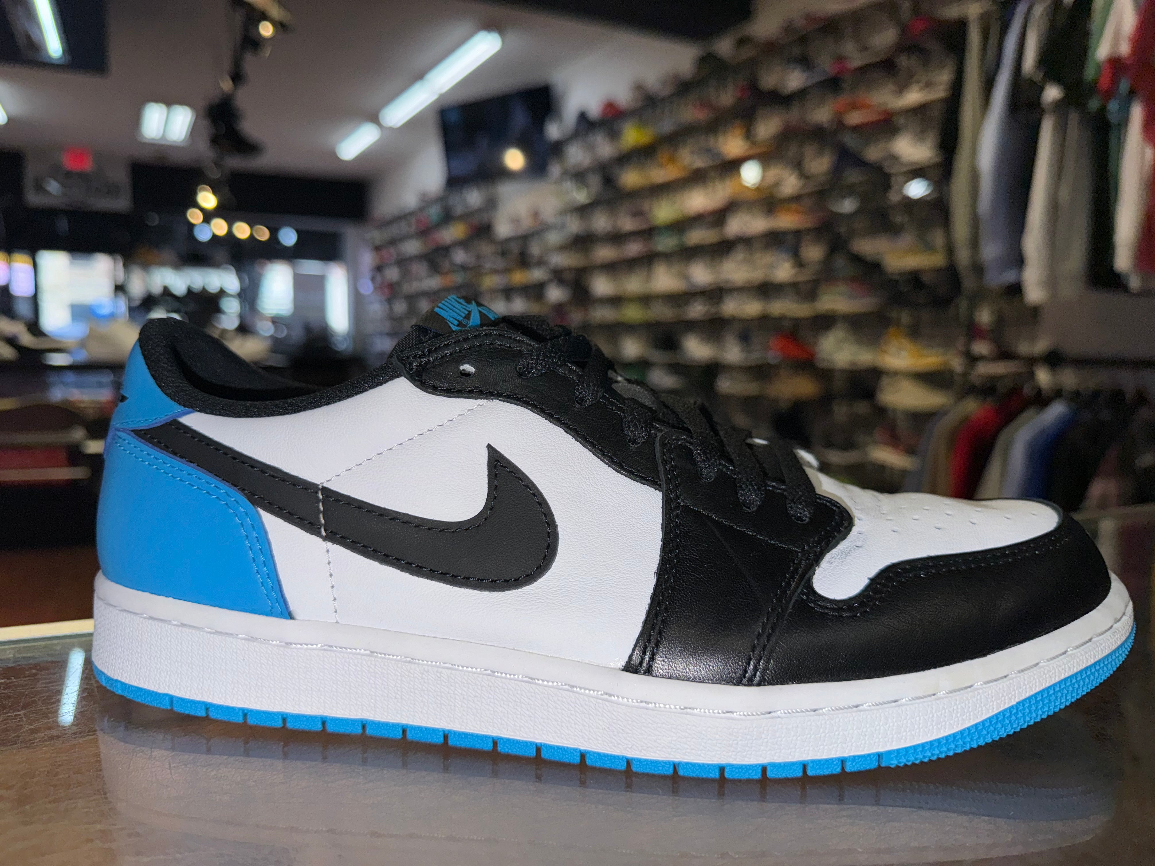 Size 10.5 Air Jordan 1 Low "Dark Powder Blue"