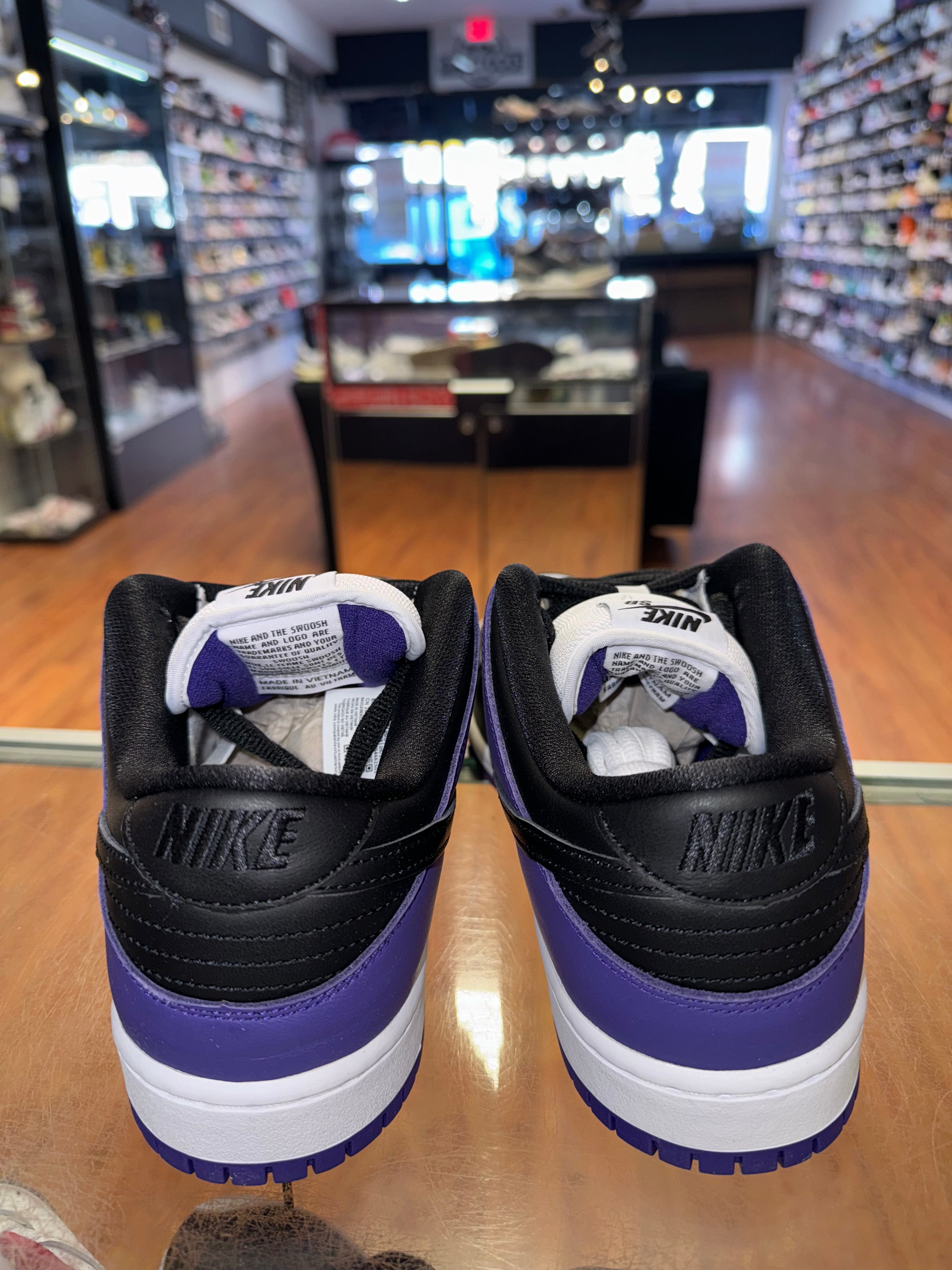 Size 10 Dunk Low SB “Court Purple” Brand New