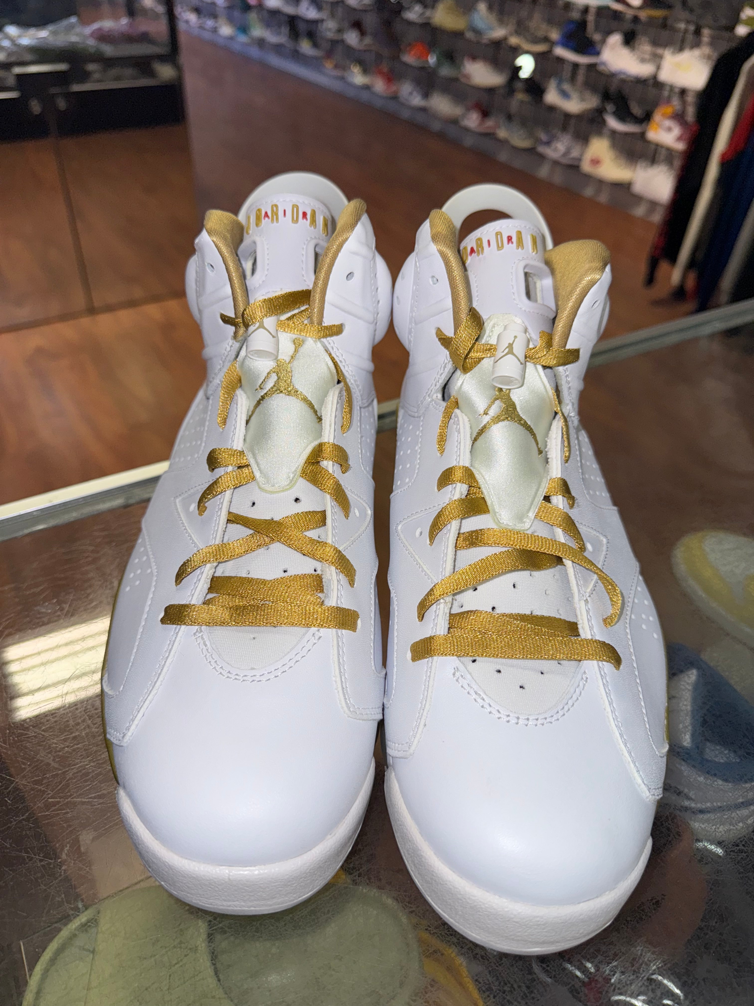 Size 11.5 Air Jordan 6 "Golden Moments" Brand New