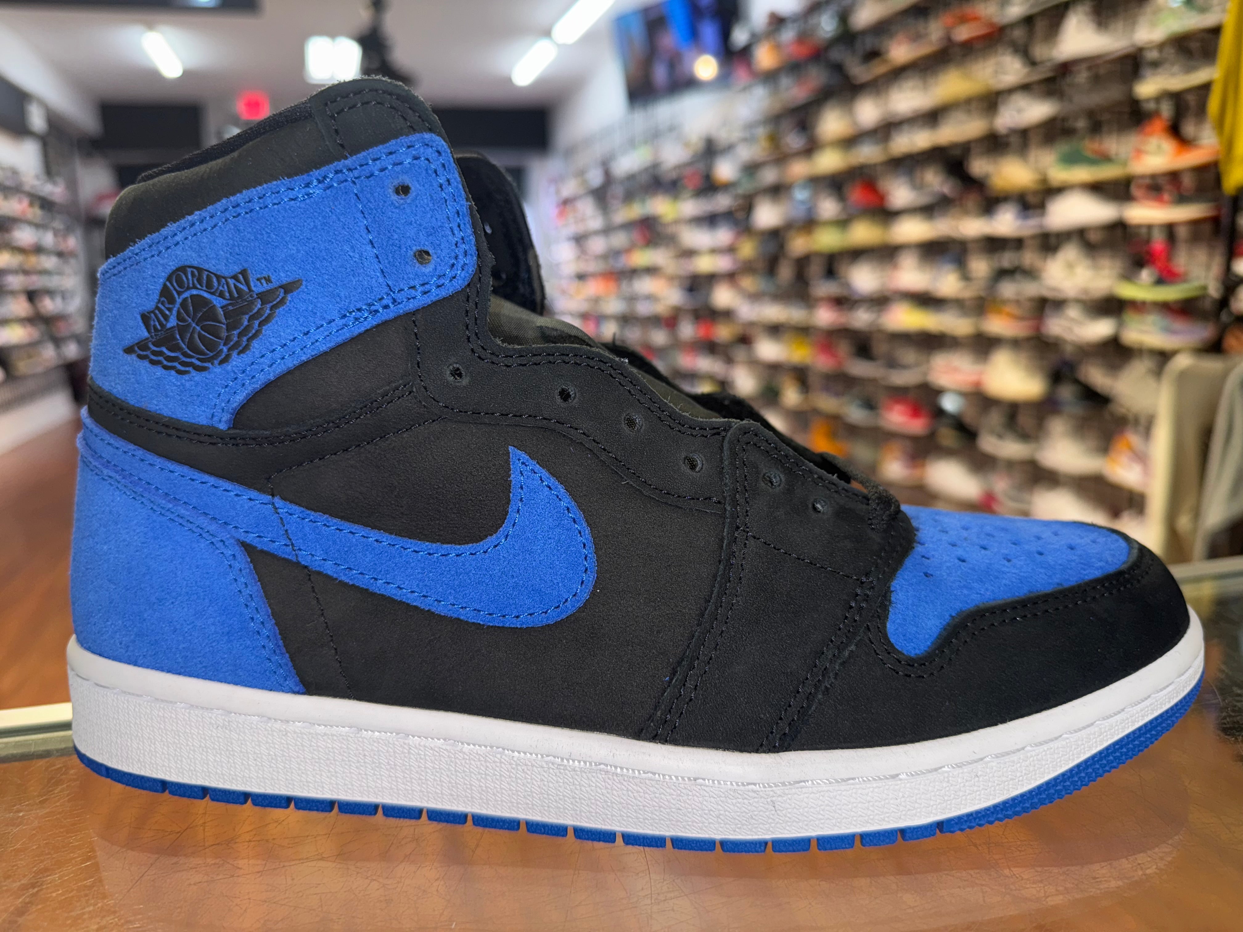 Size 9 Air Jordan 1 "Royal Reimagined" Brand New