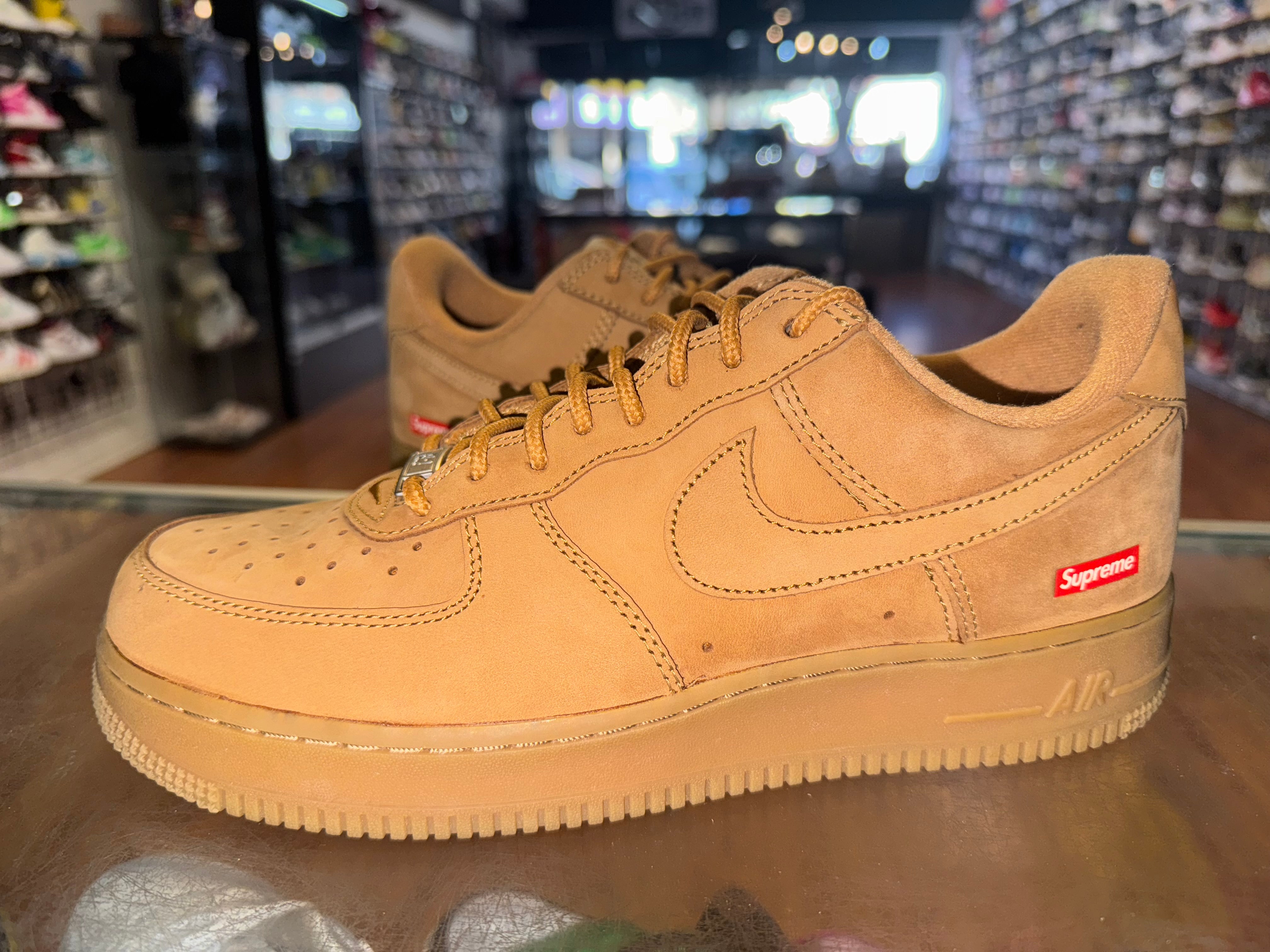 Size 8.5 Air Force 1 Supreme “Wheat”