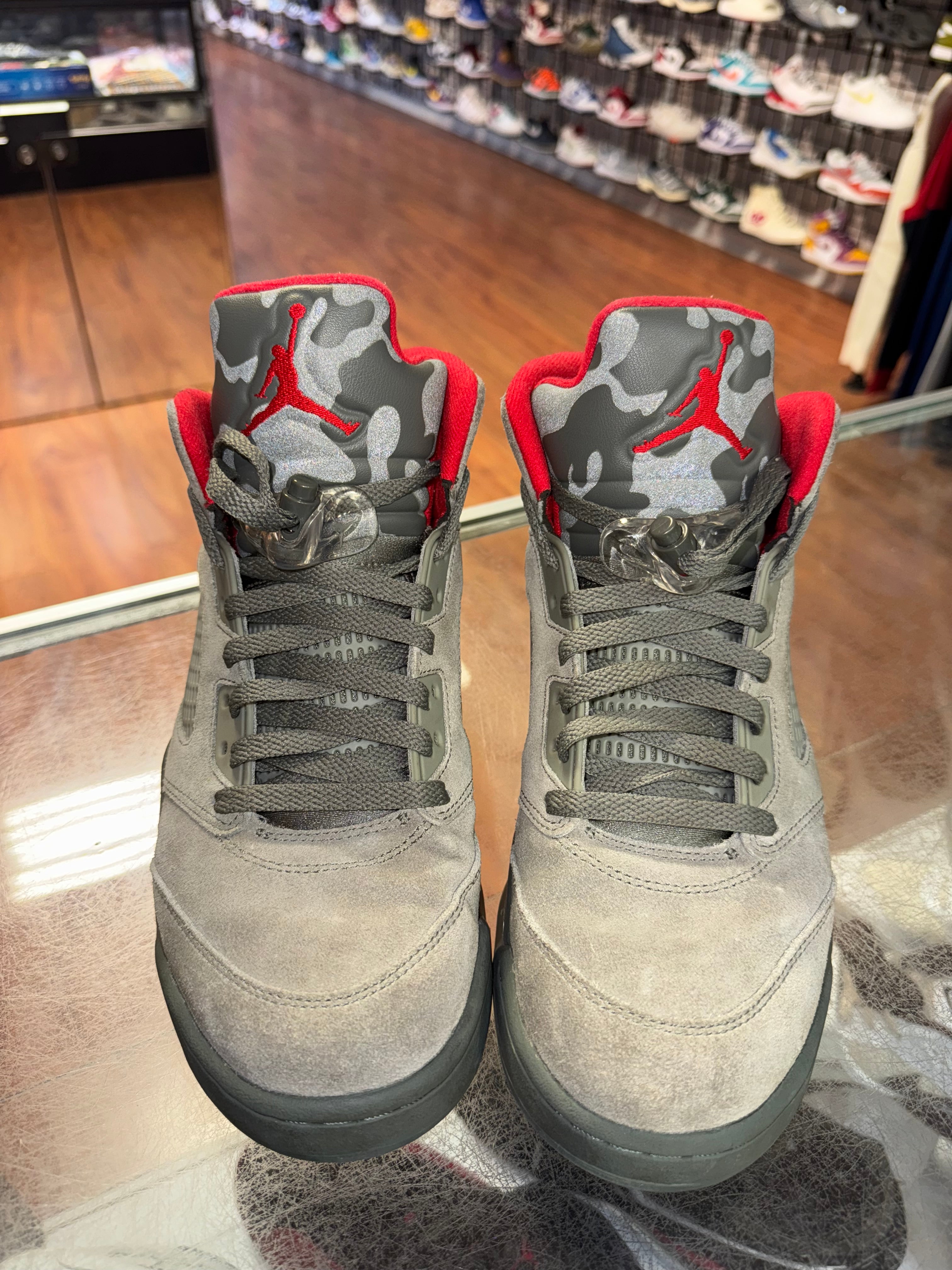 Size 9.5 Air Jordan 5 "Camo 3M"