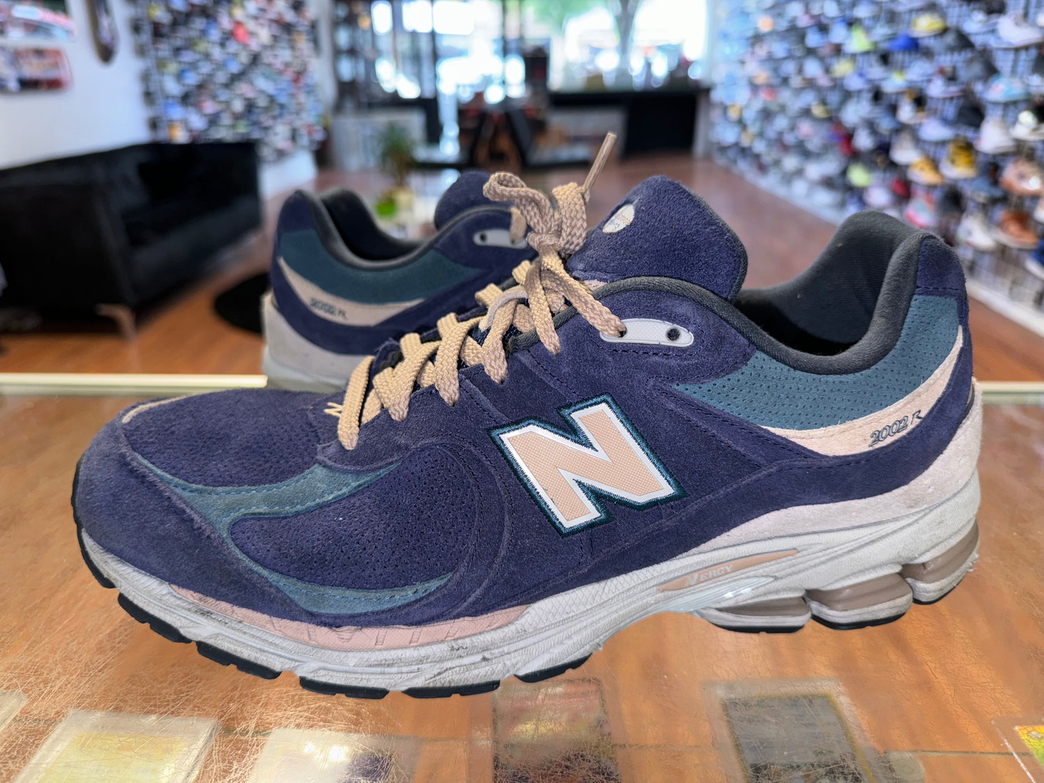 Size 13 New Balance 2002R “Night Tide”