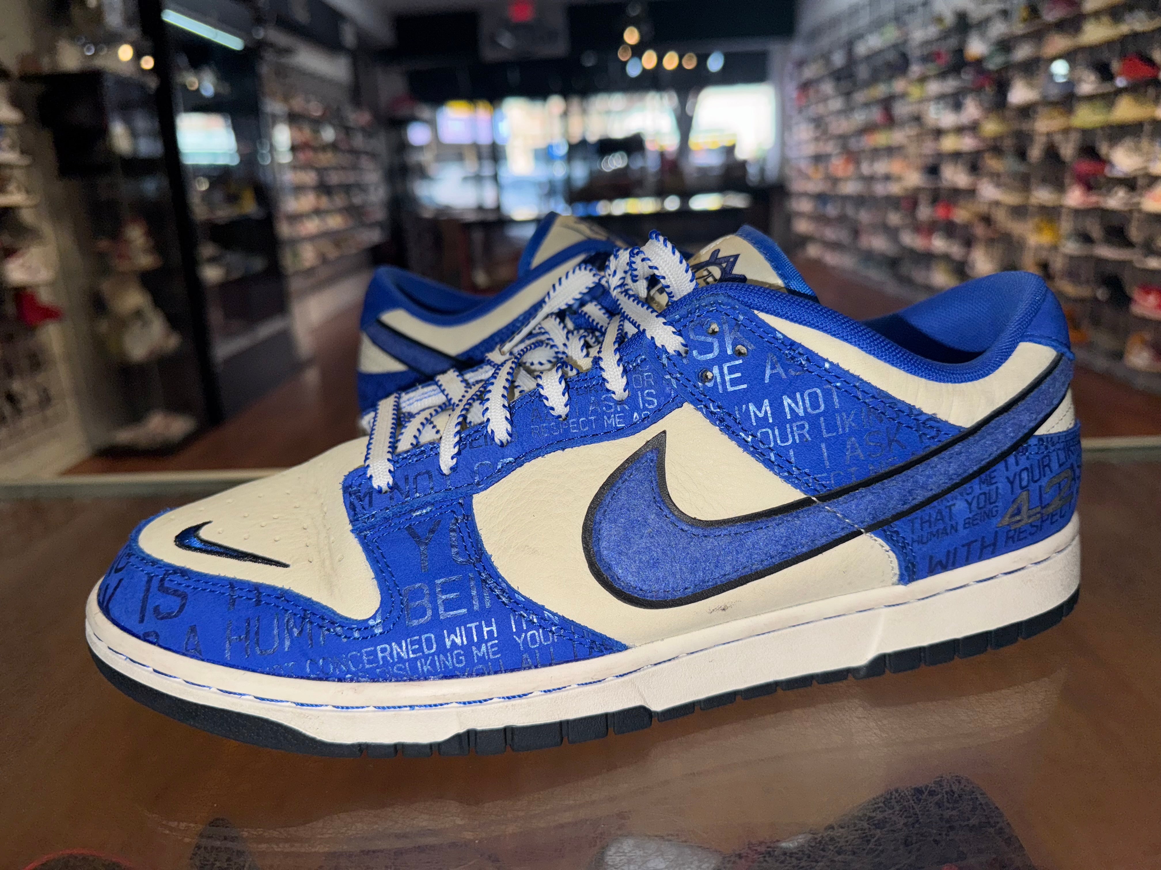 Size 11 Dunk Low "Jackie Robinson"