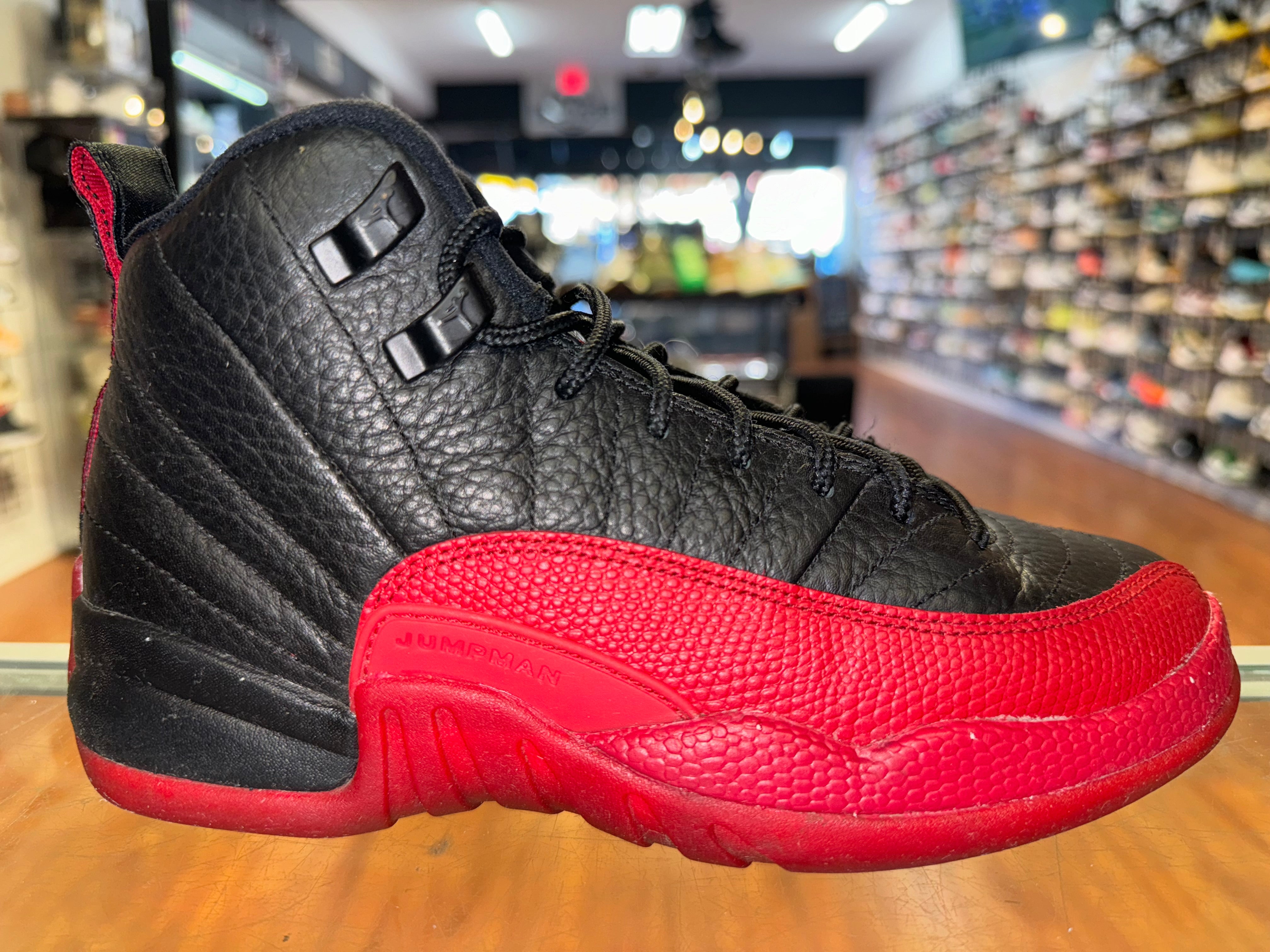 Size 4y Air Jordan 12 “Flu Game”