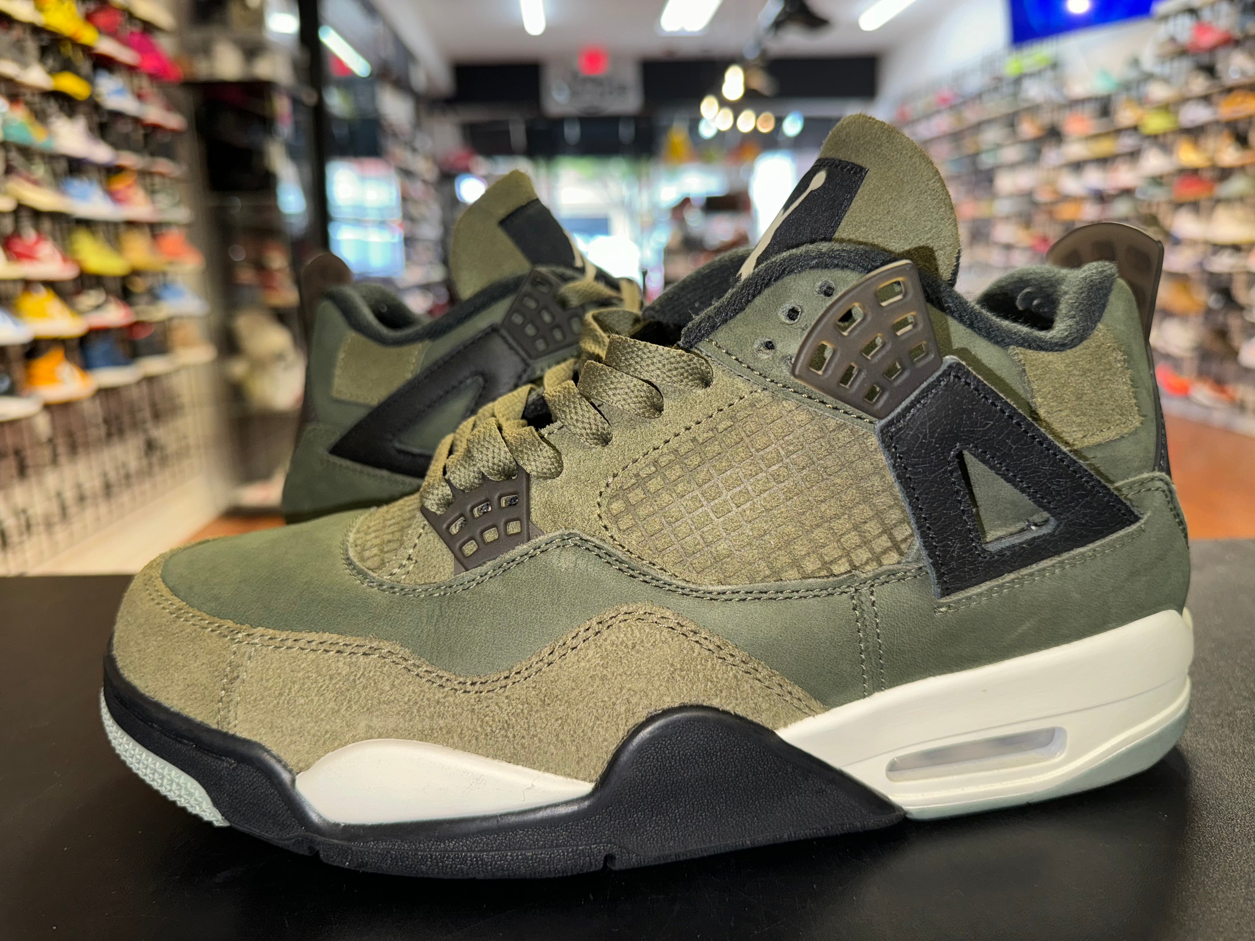 Size 9 Air Jordan 4 “Craft Olive”