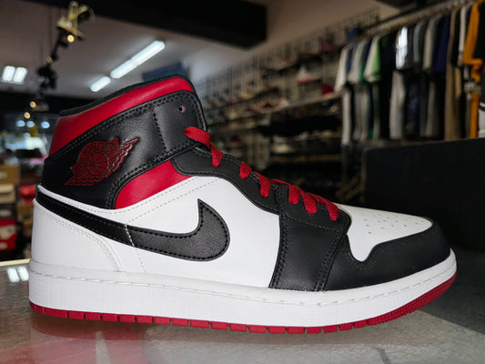 Size 15 Air Jordan 1 Mid "Gym Red Black Toe" Brand New