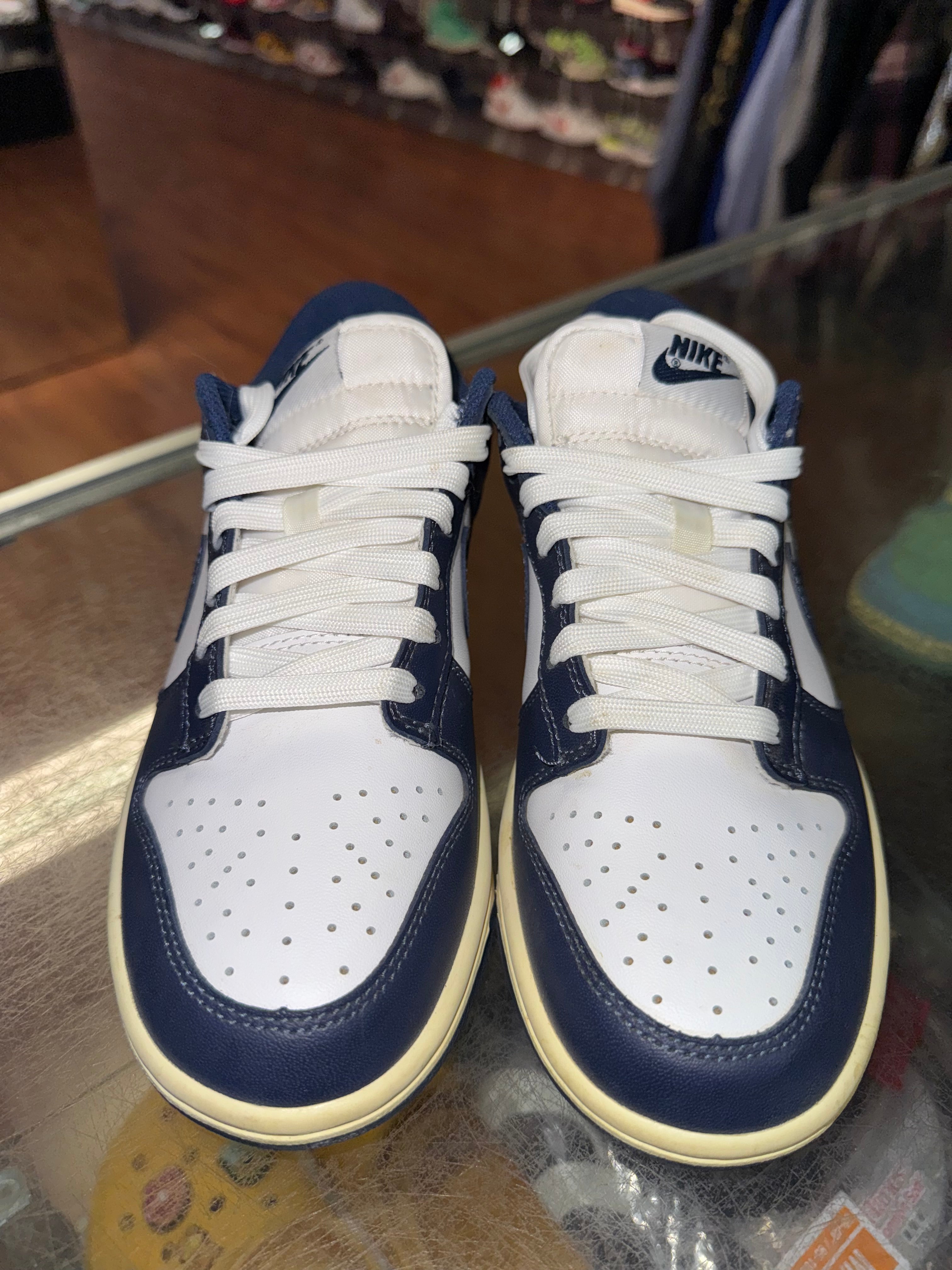 Size 6 (7.5W) Dunk Low "Vintage Navy"