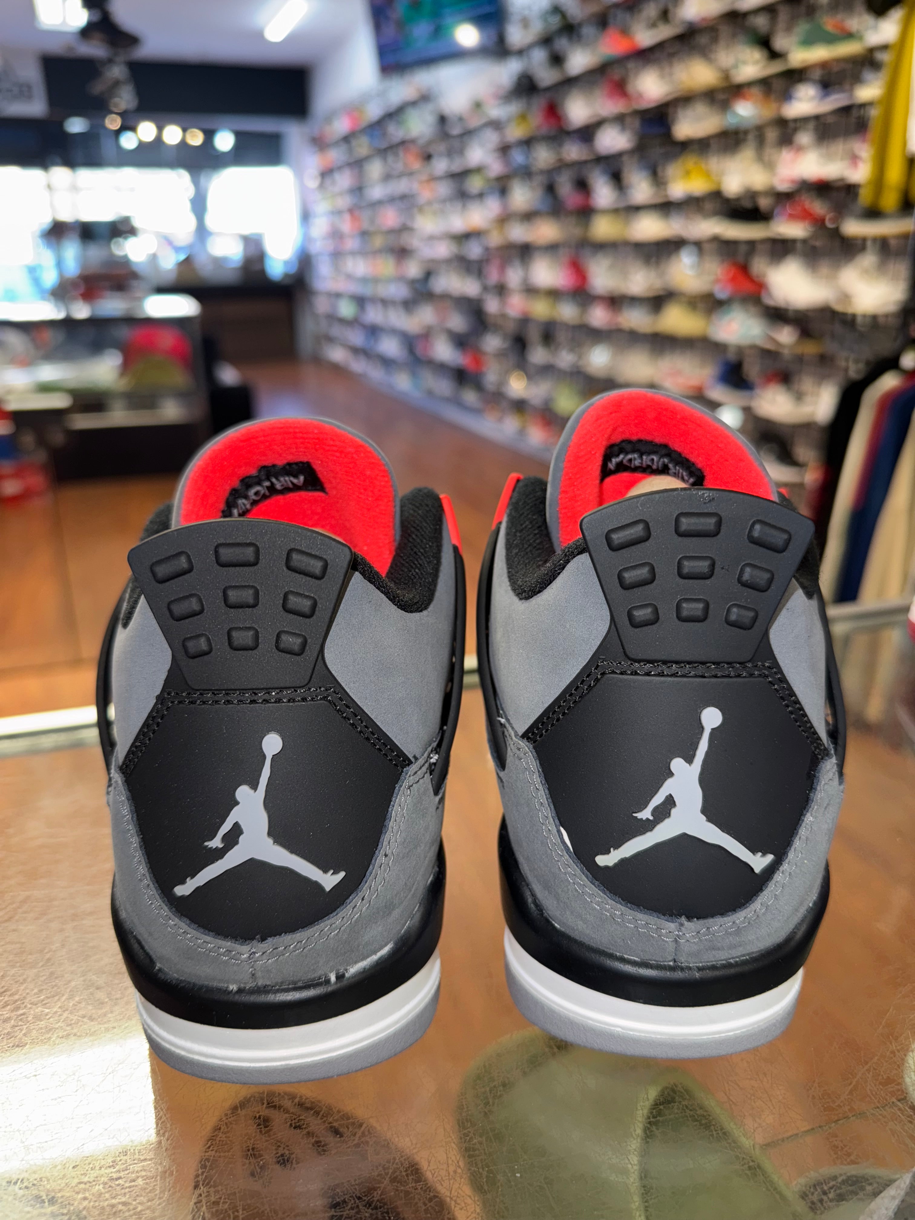 Size 5.5y Air Jordan 4 “Infrared” Brand New