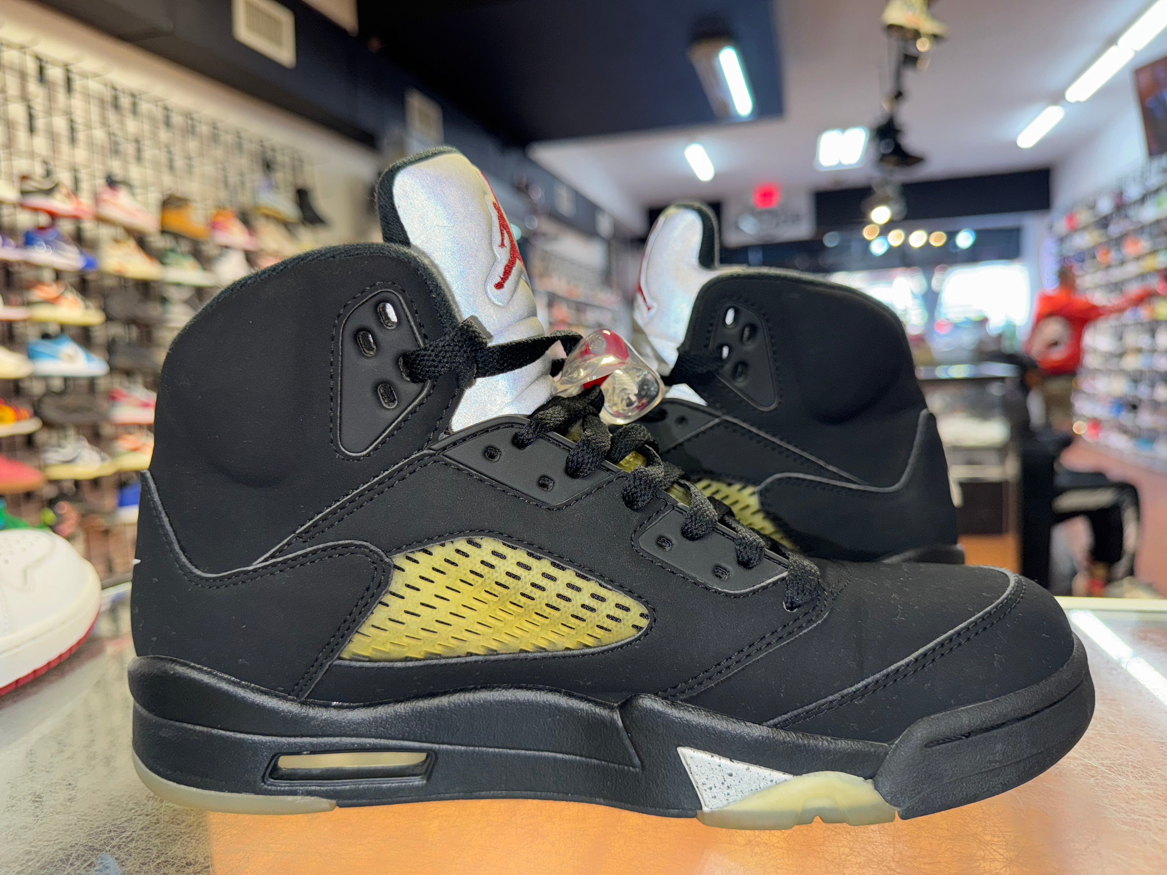 Size 8.5 Air Jordan 5 “Metallic”