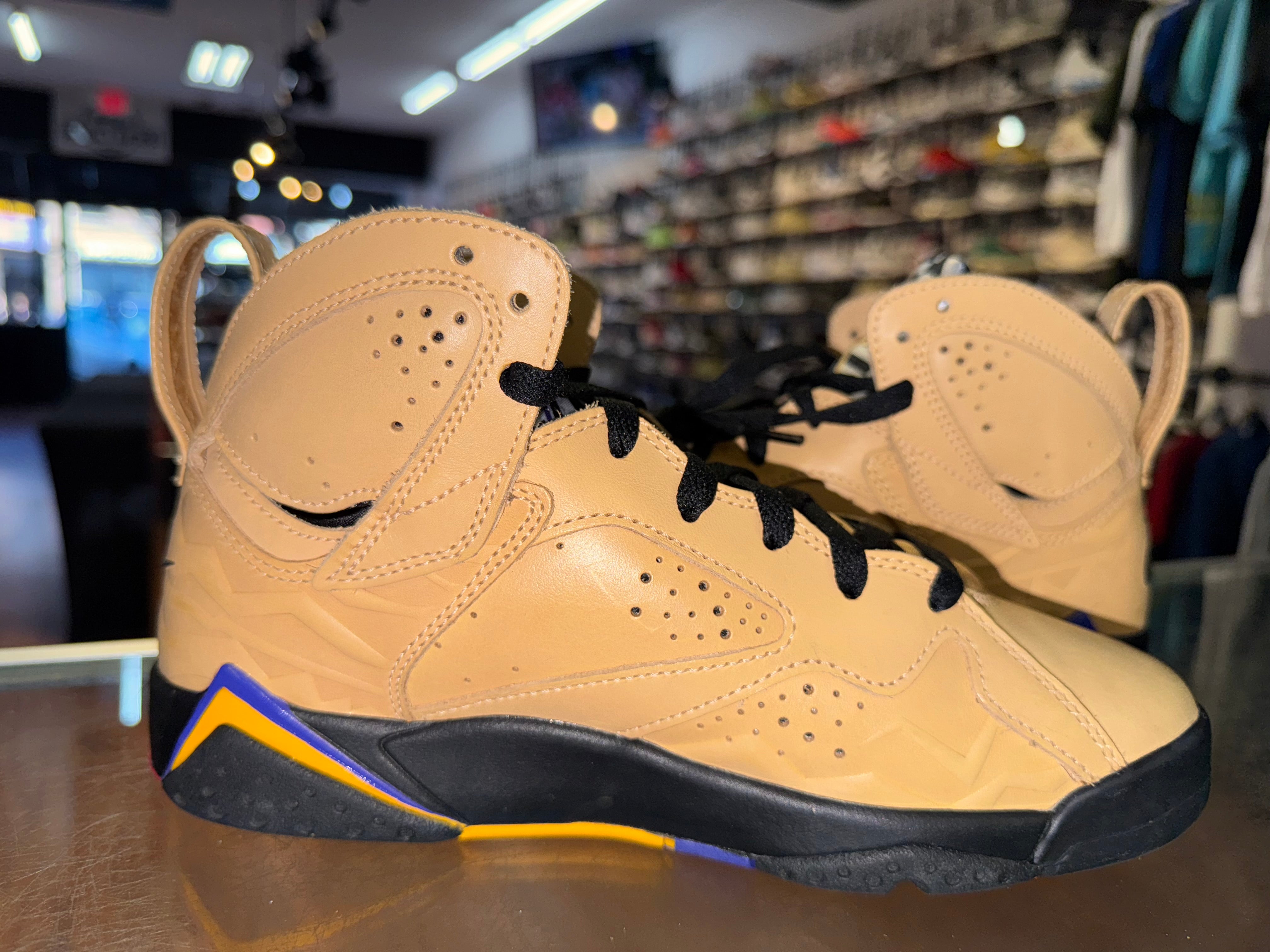 Size 6y Air Jordan 7 "Vanchetta Tan"