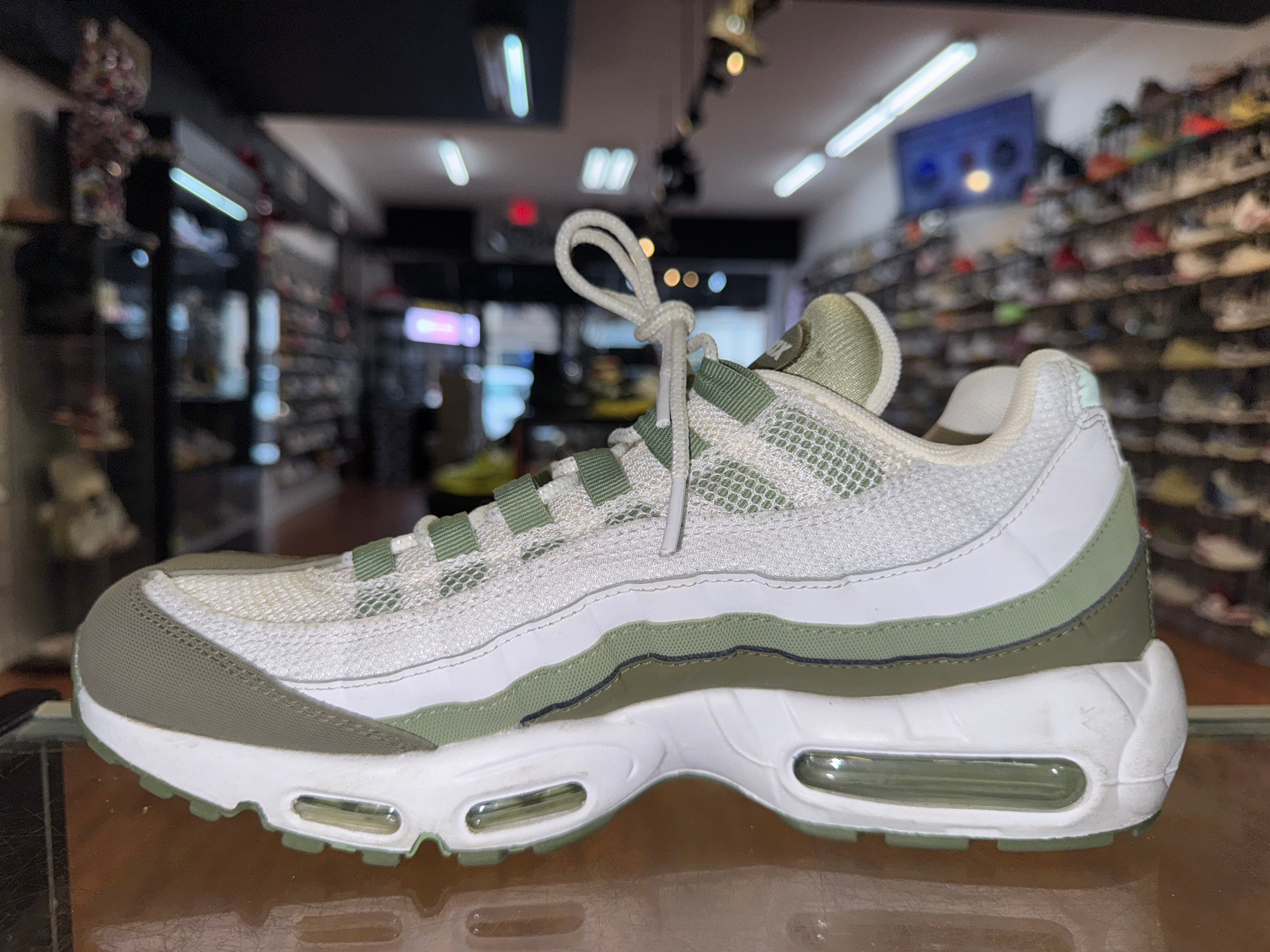 Size 11.5 Air Max 95 "Medium Olive Oil Green"